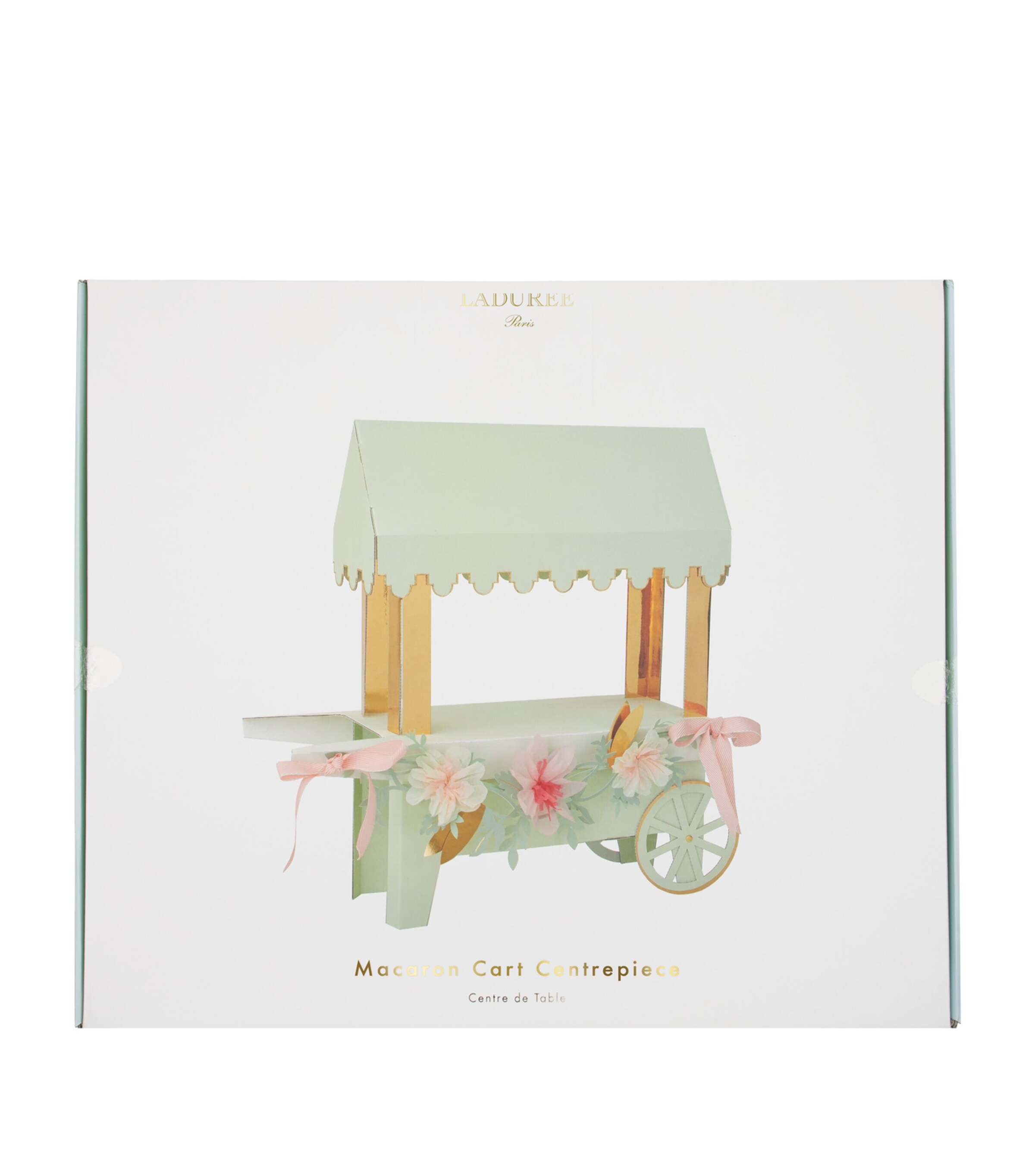 x Ladurée Paris Macaron Cart Centrepiece MULTI Image 2