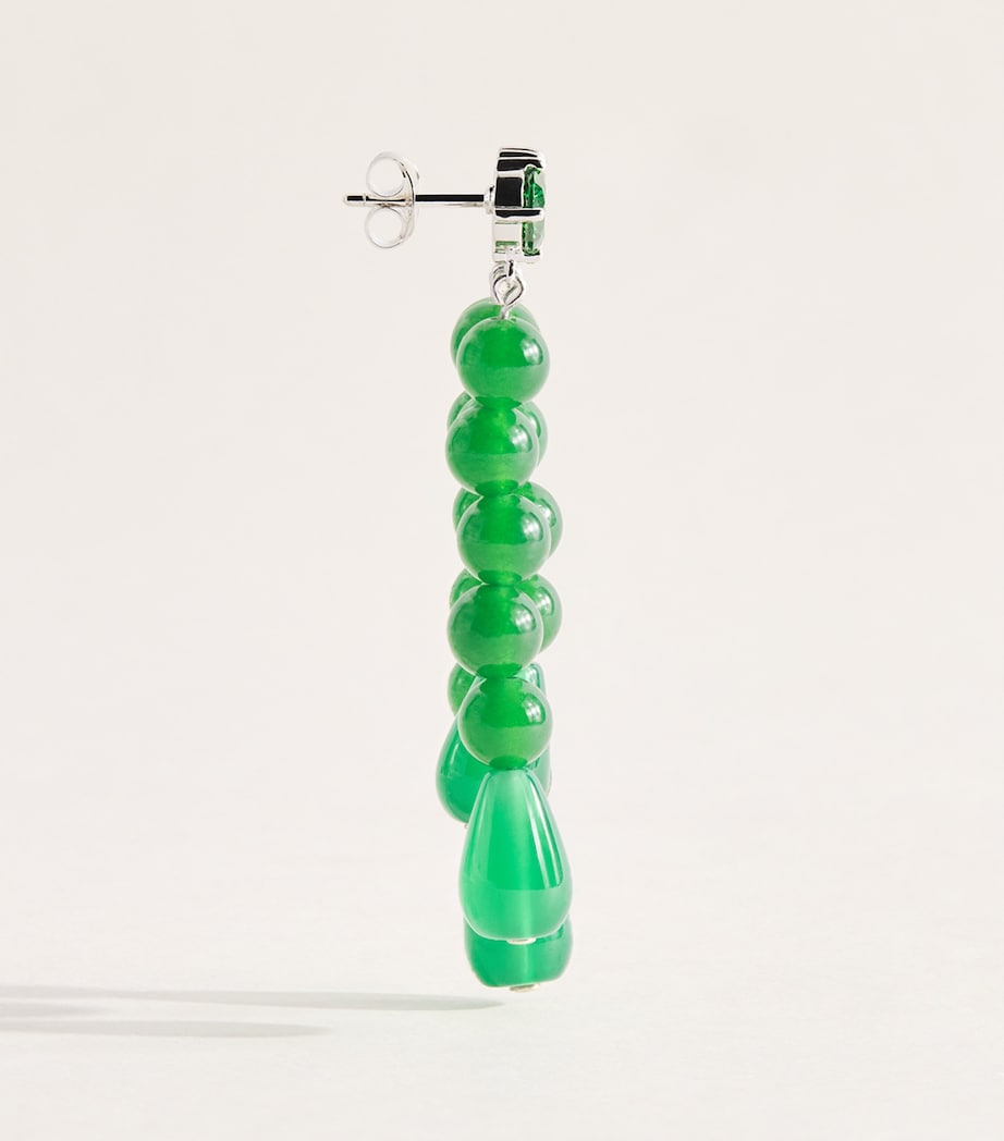 Completedworks Silver-Plated Weeping Willow Drop Earrings Silver Plated Image 3