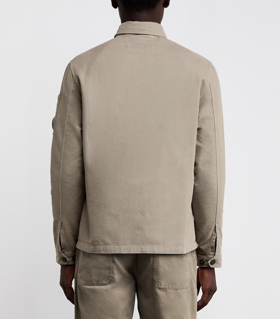 Cotton Drill Overshirt 356 FALLEN ROCK Image 4