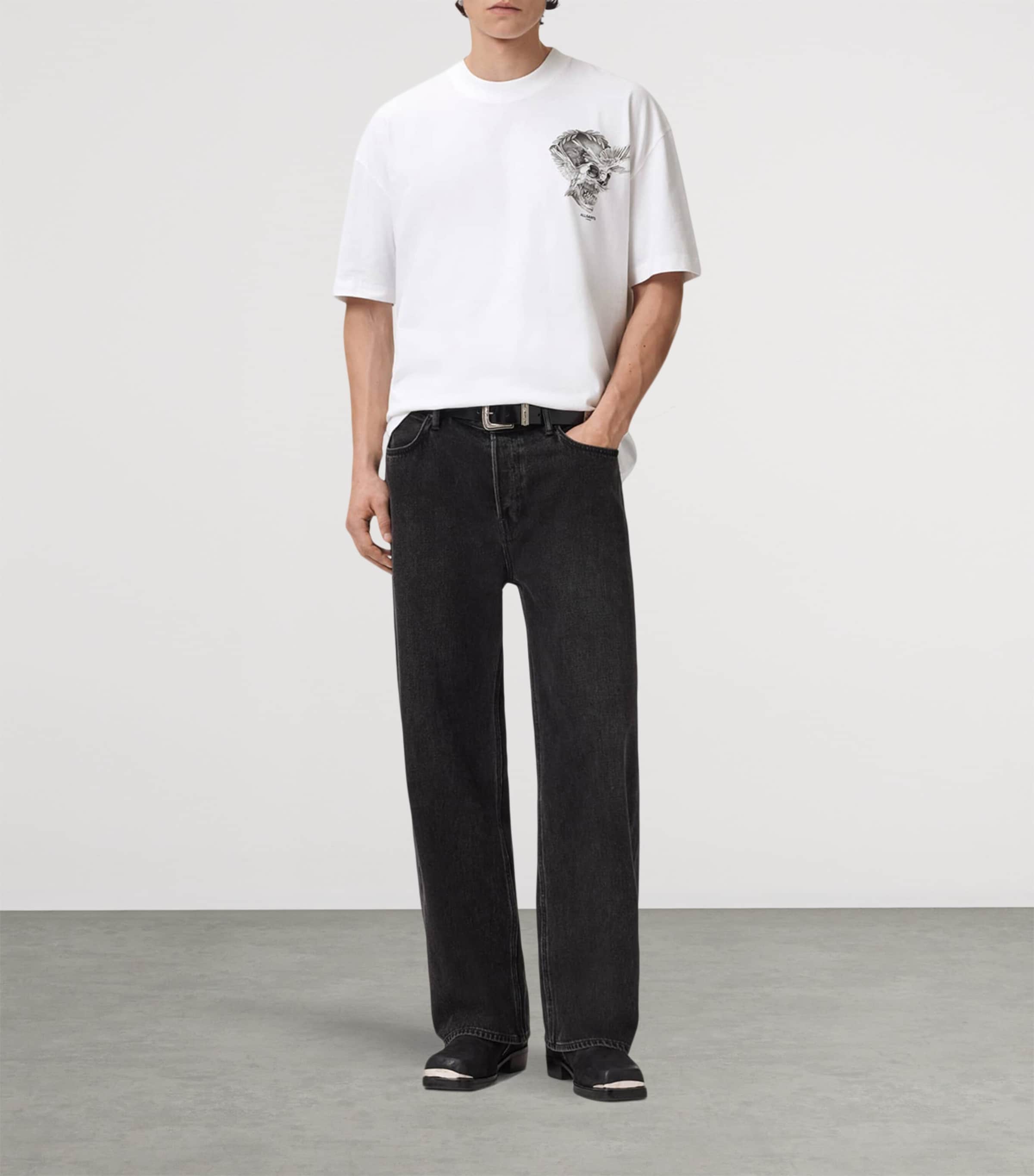 Cotton Mysteries Graphic T-Shirt OPTIC WHITE Image 2