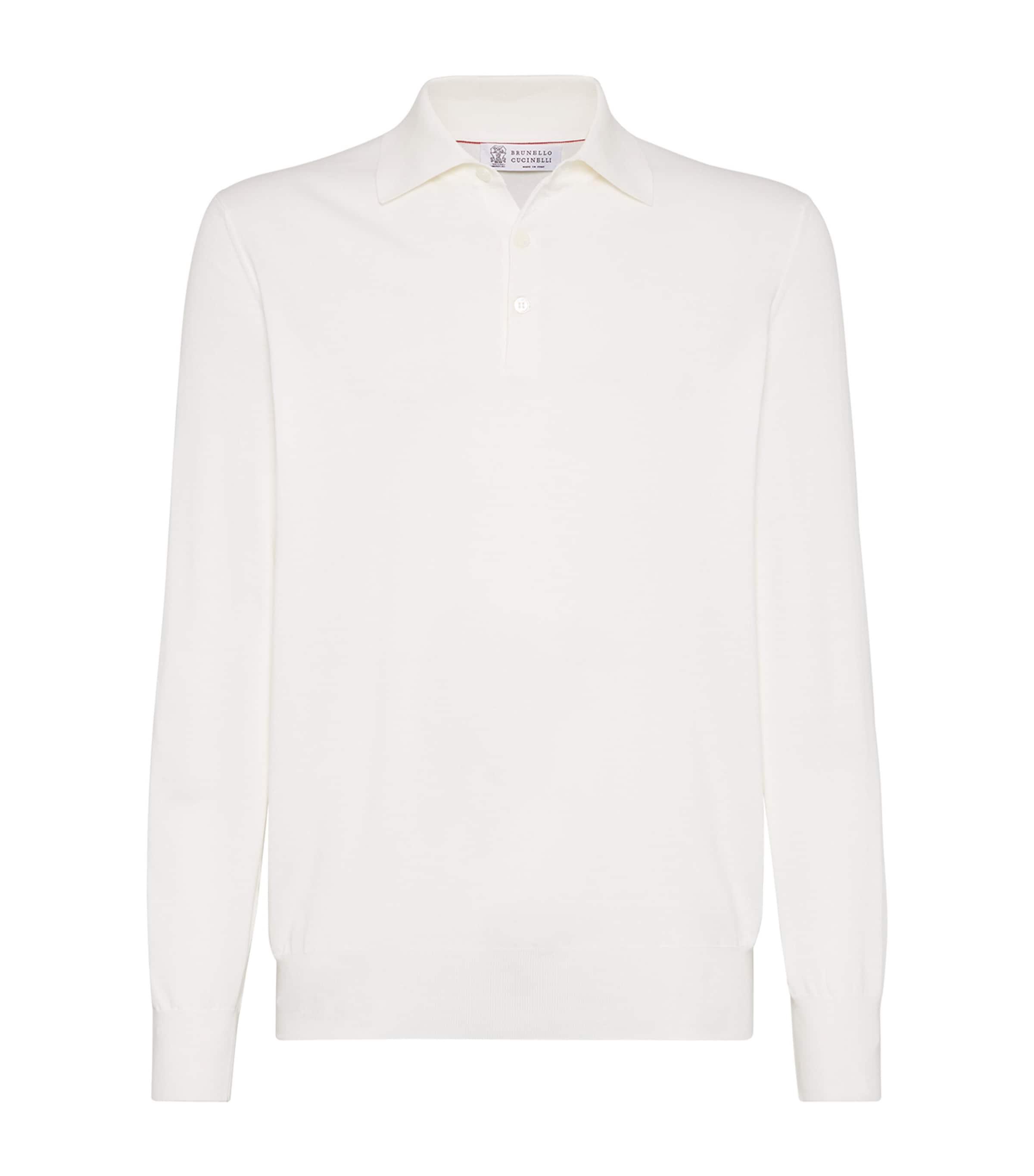 Cotton Polo Sweater CO312 Image 1