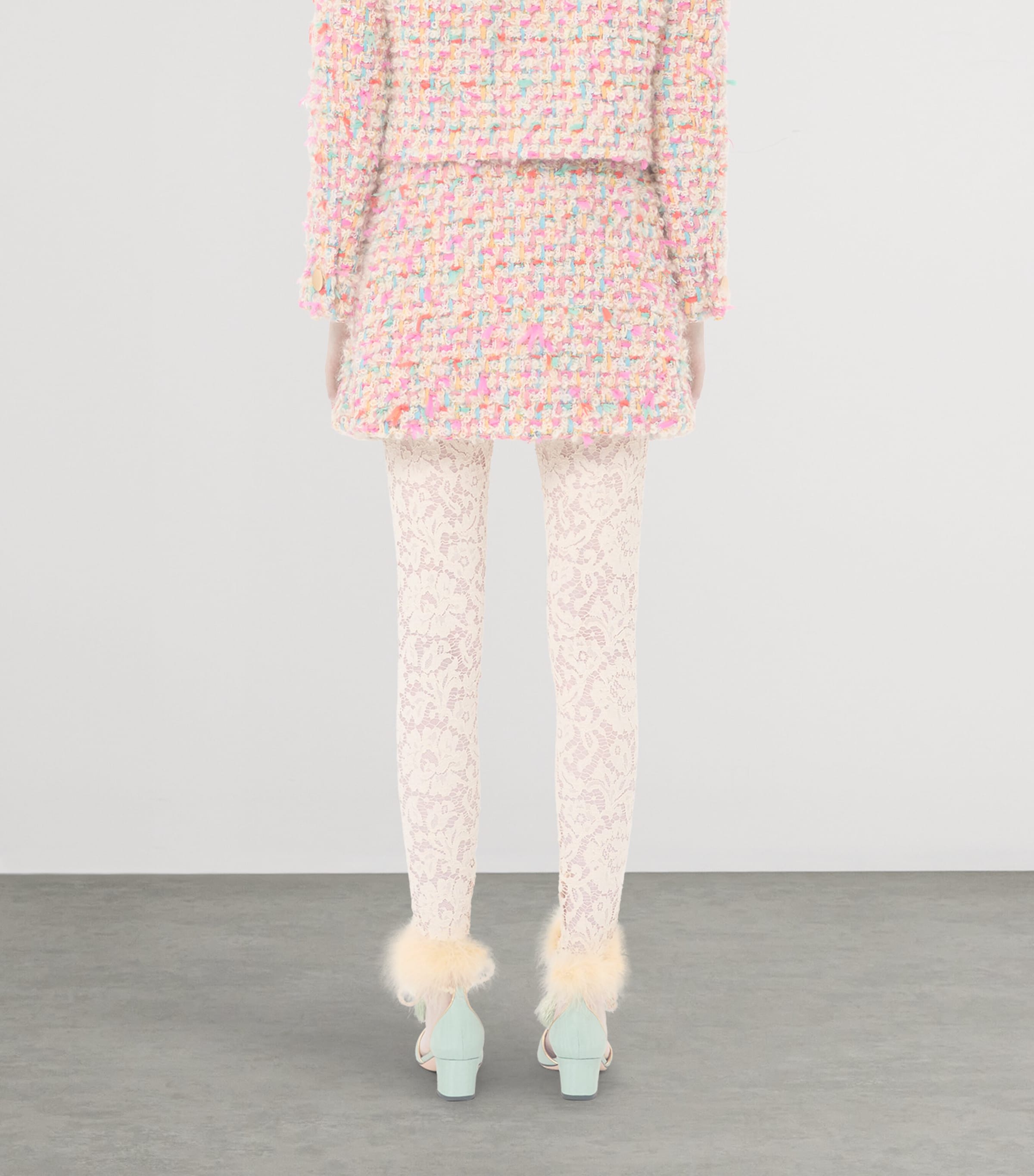 Tweed Mini Skirt M12 Image 4