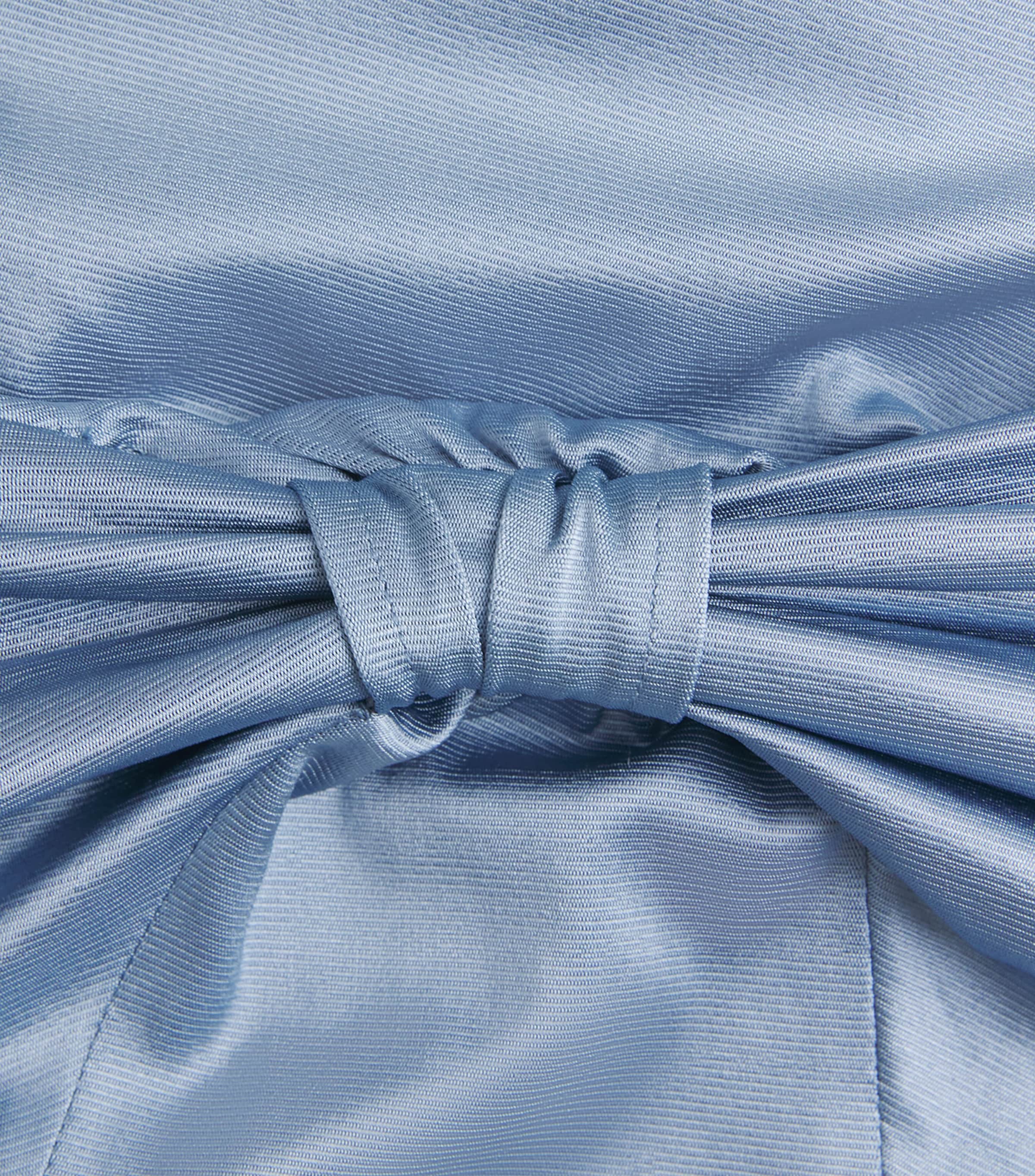 Satin Twist-Waist Gown 8234 STONE Image 5