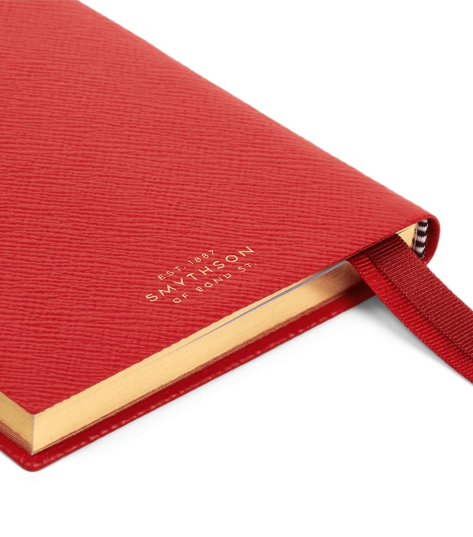 Grained Lambskin Chelsea Diary SCARLET RED Image 6