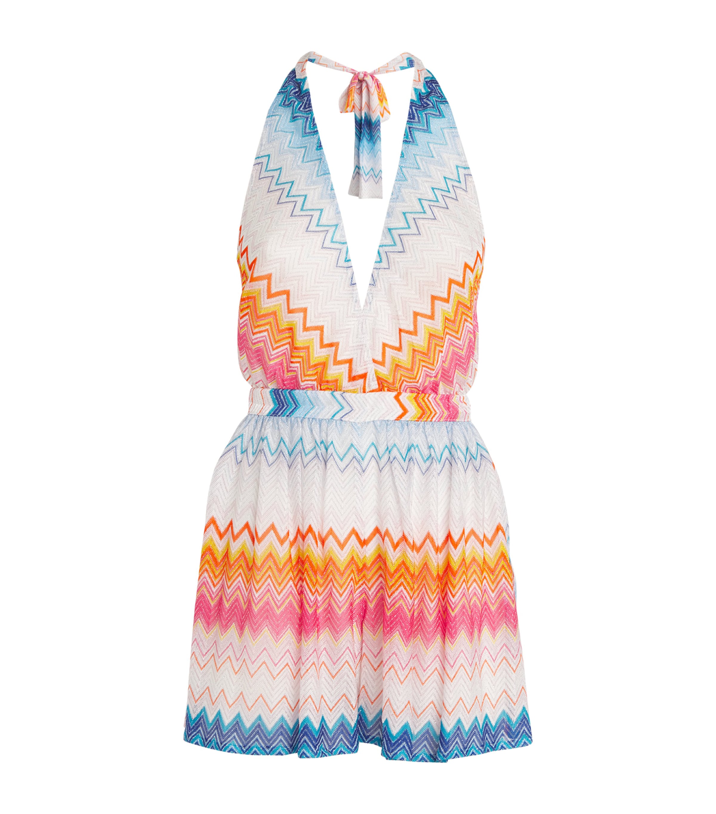 Missoni Zigzag Halterneck Romper
