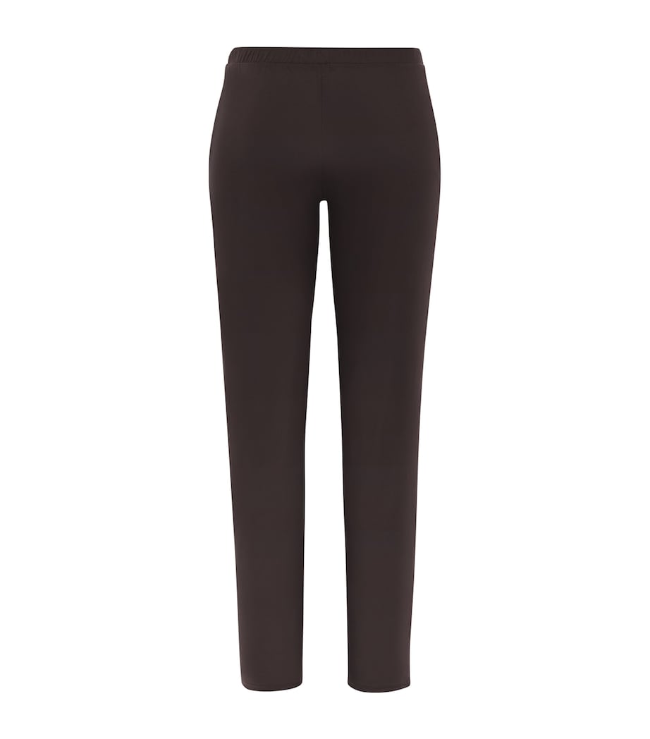 Hanro Womens Modal-Silk Grand Central Pyjama Trousers Dark Mocha Image 3