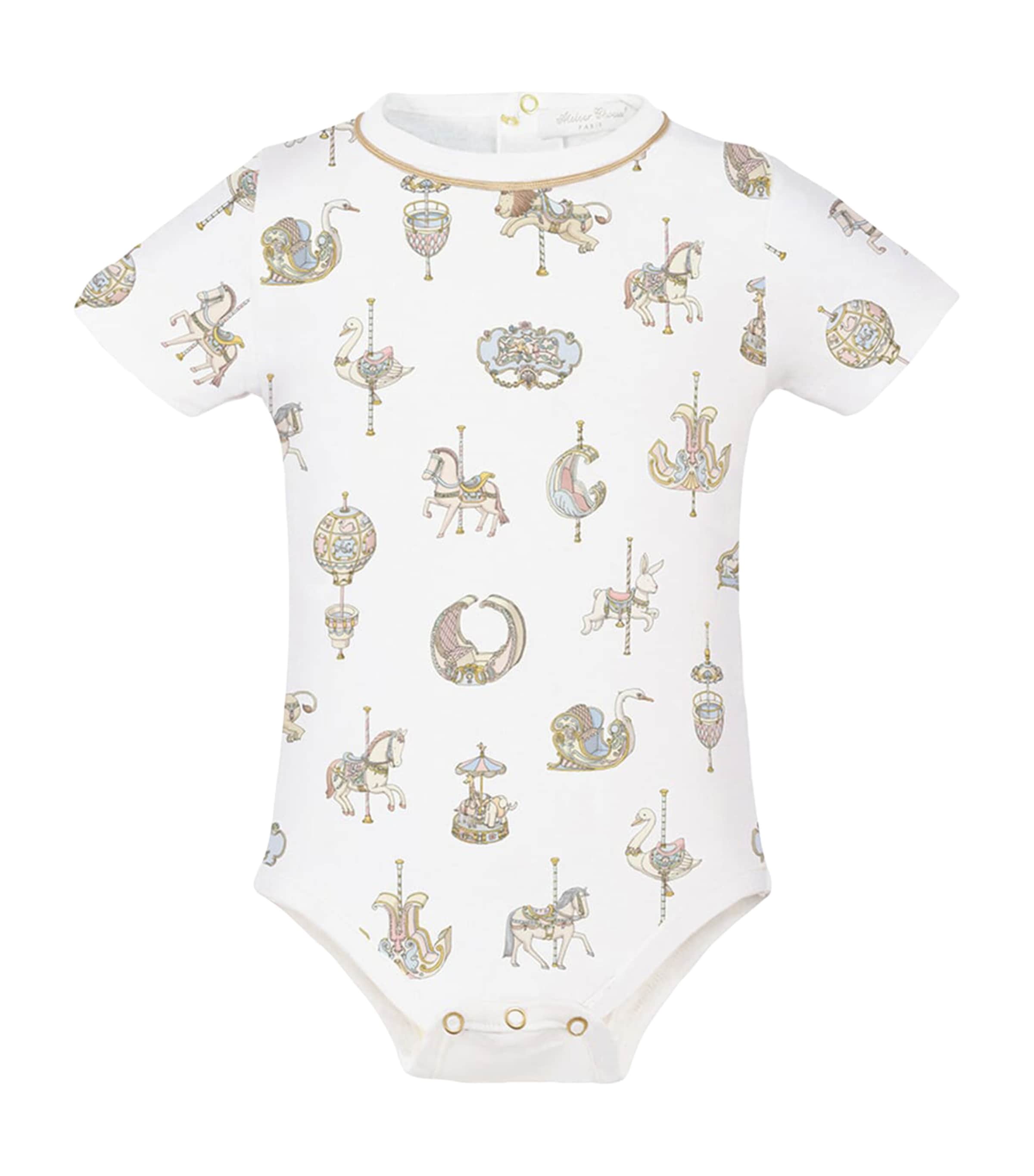 Shop Atelier Choux Carousel Print Bodysuit