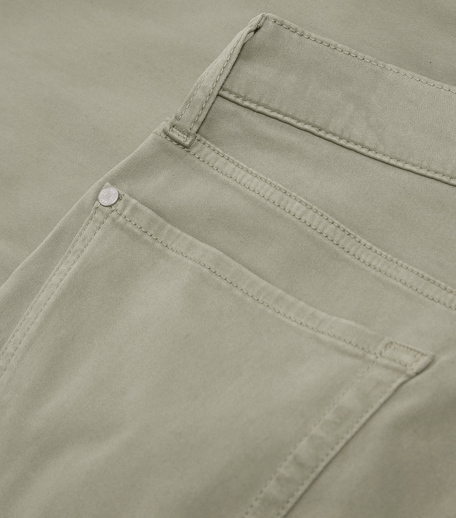 Slimmy Luxe Performance Stretch Sateen Jeans GREEN Image 5