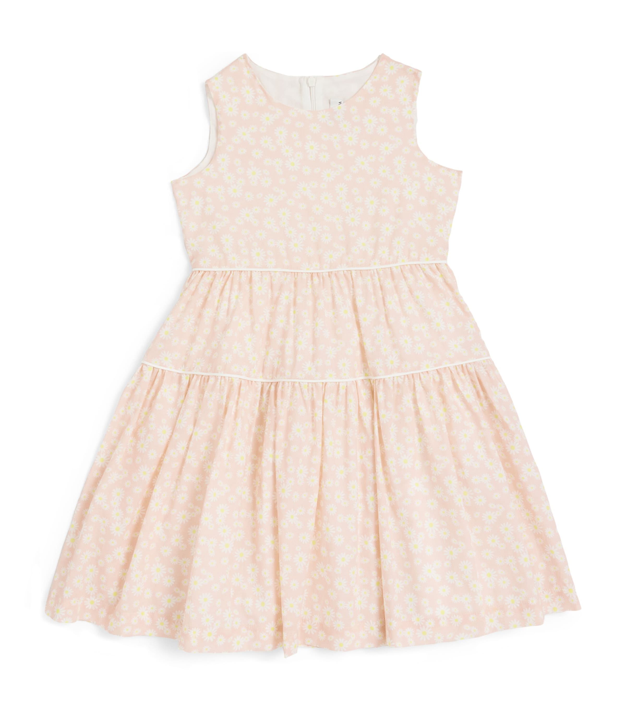 Floral Tiered Dress (2-12 Years) 320 PINK Image 1