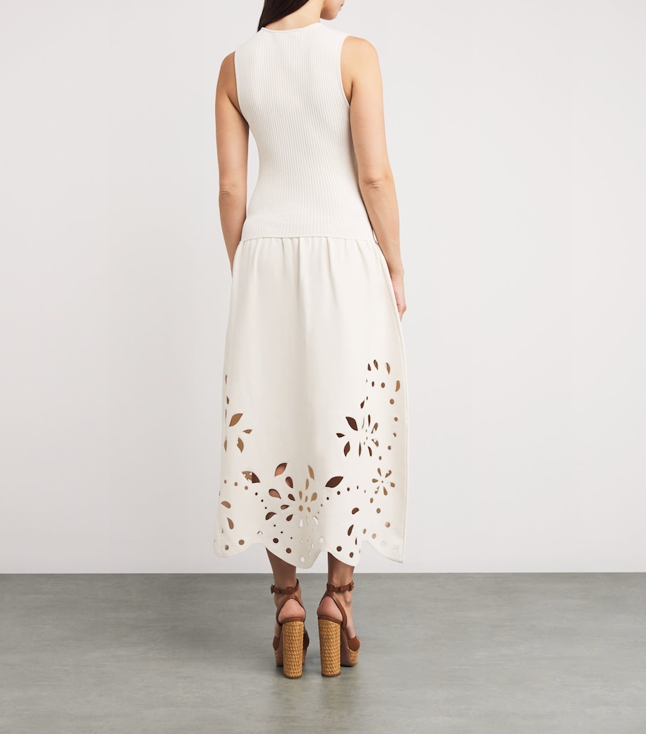 Cut-Out Rosaline Midi Dress COWRIE Image 3