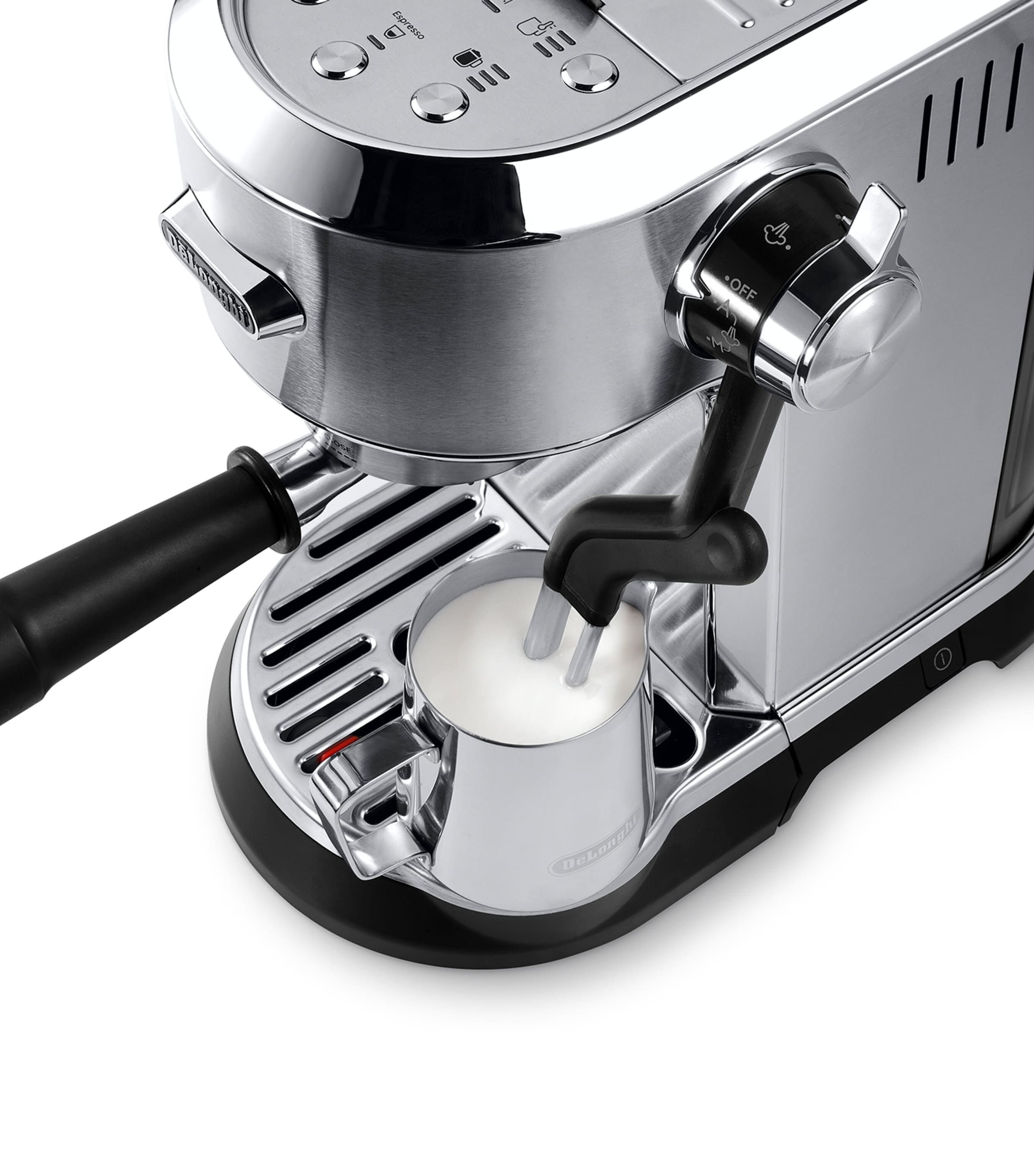 Dedica Maestro Espresso Coffee Machine SILVER Image 2