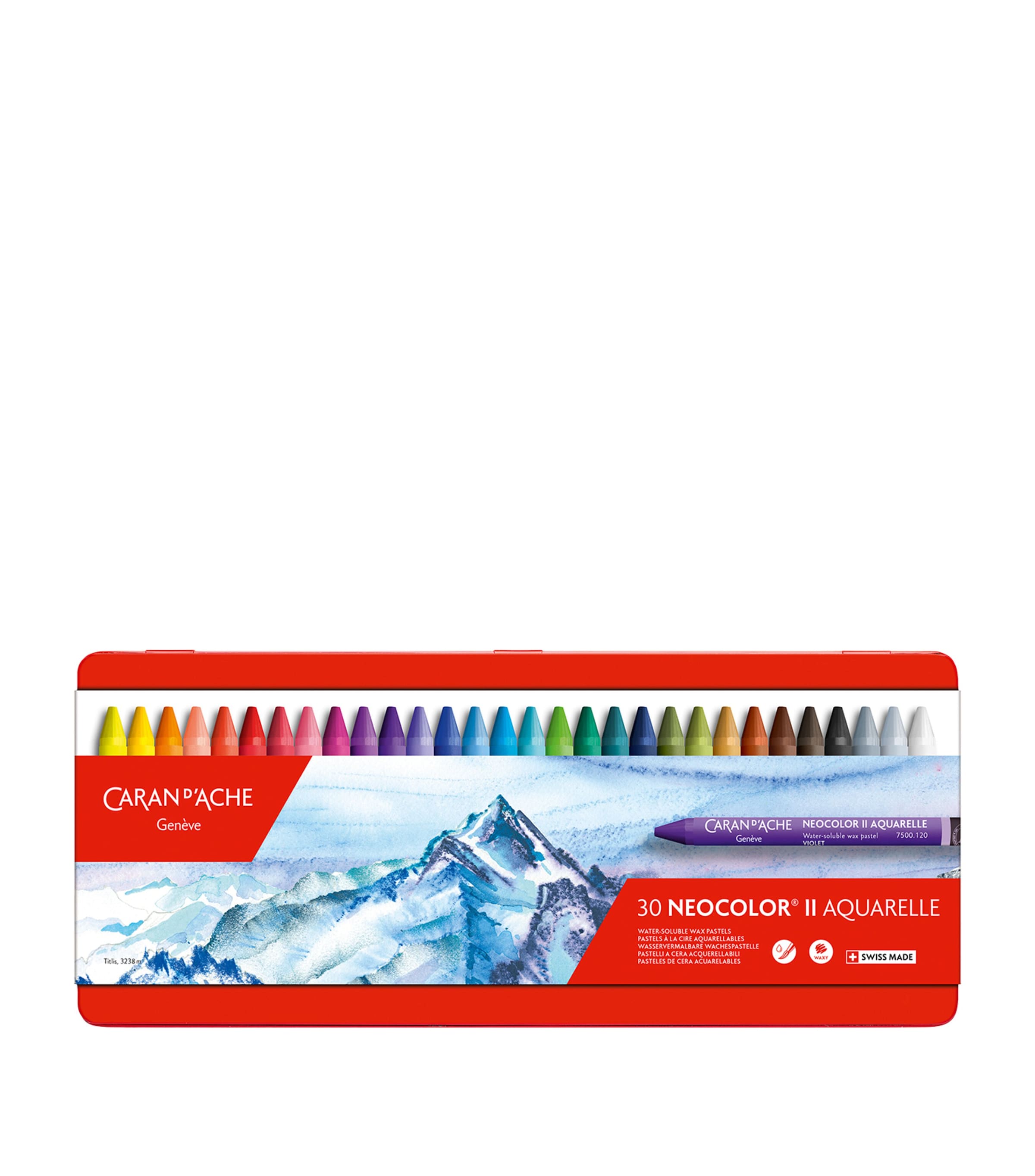 Caran d'Ache Neocolor II Wax Pastels (Pack of 30) | Toys | Arts & Crafts