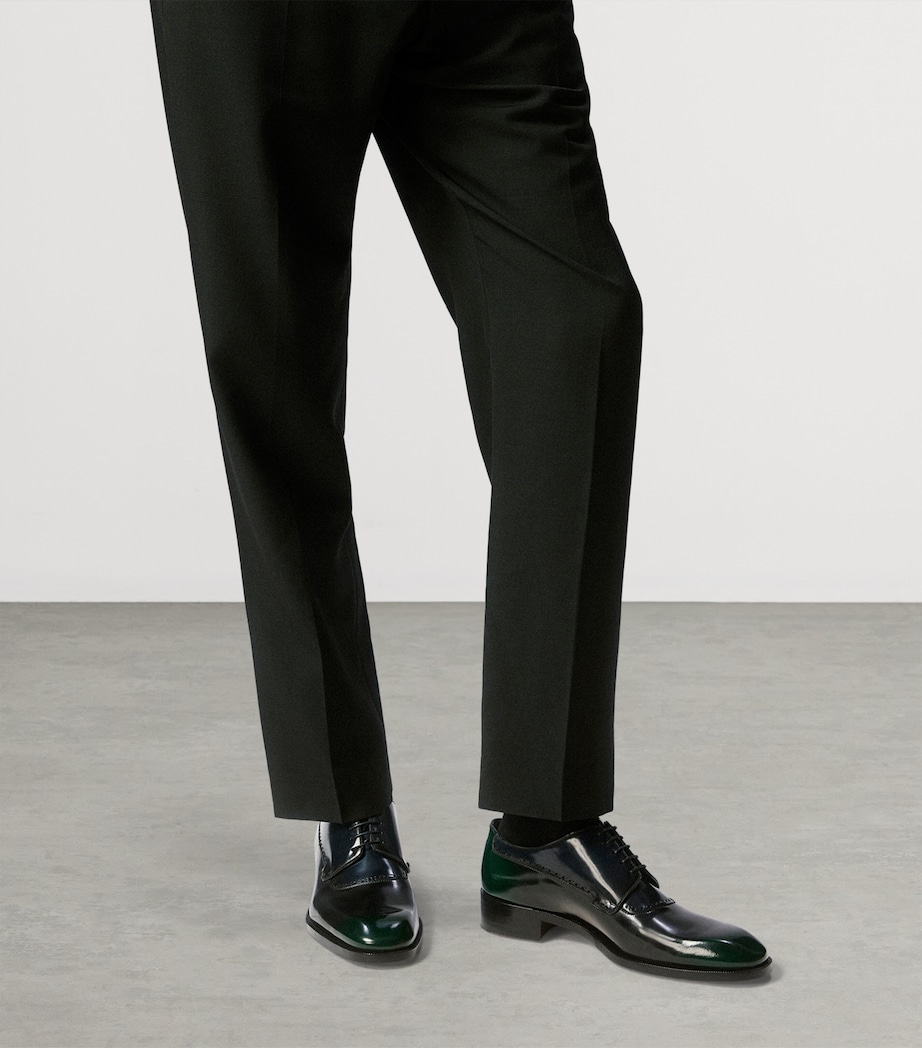 Sartoby Patent Leather Derby Shoes 8214 Image 2