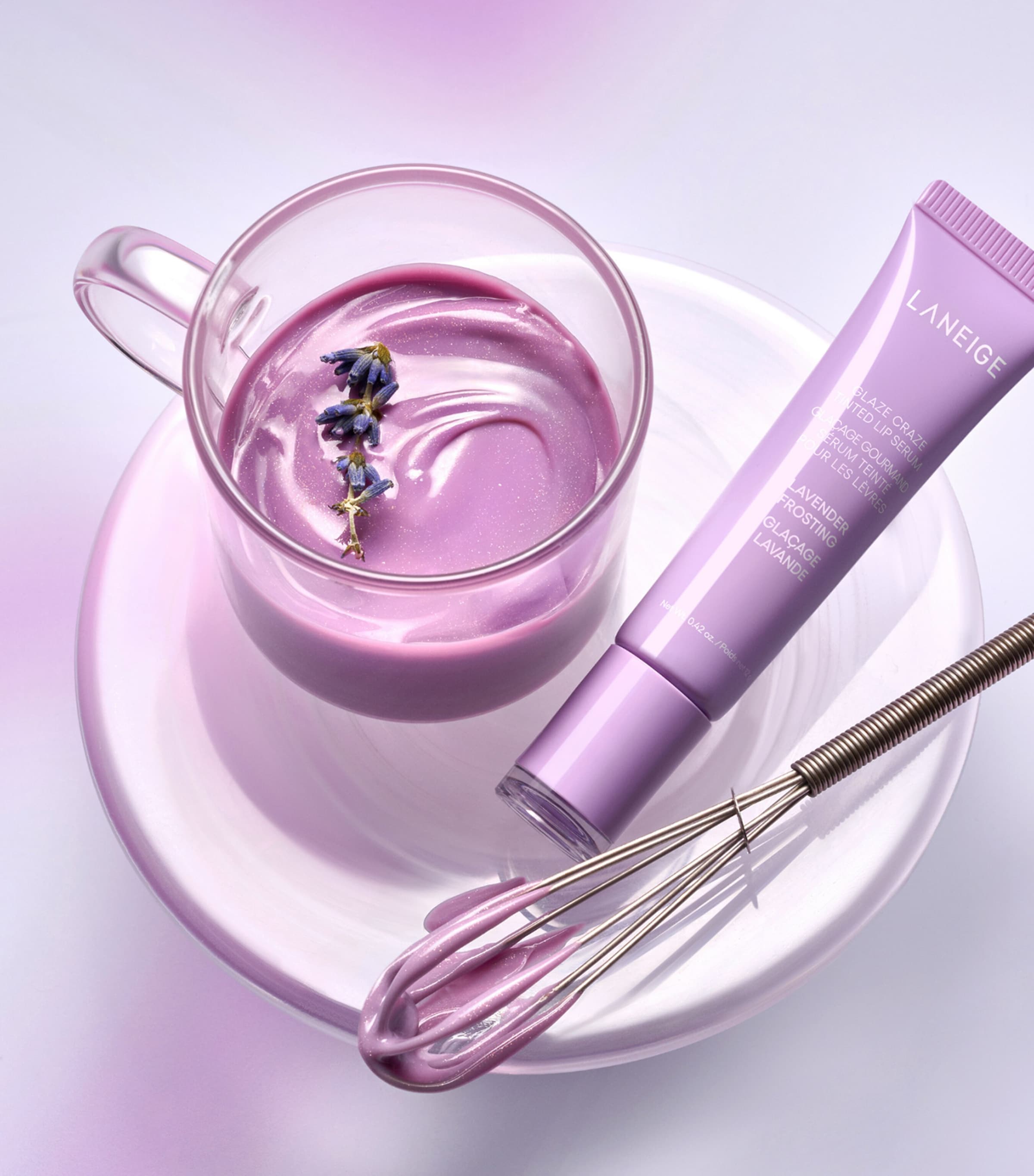 Laneige Glaze Craze Tinted Lip Serum Lavender Frost Image 4