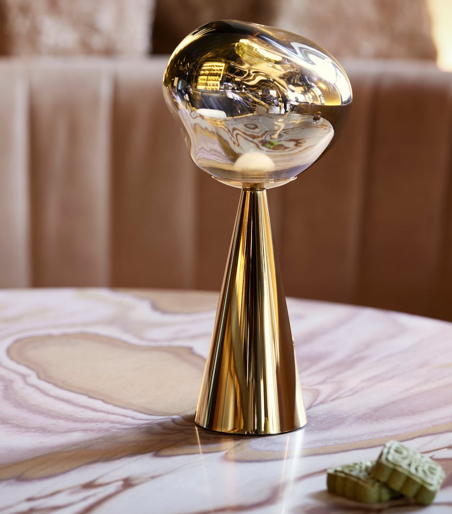 Portable Melt Table Lamp GOLD Image 6