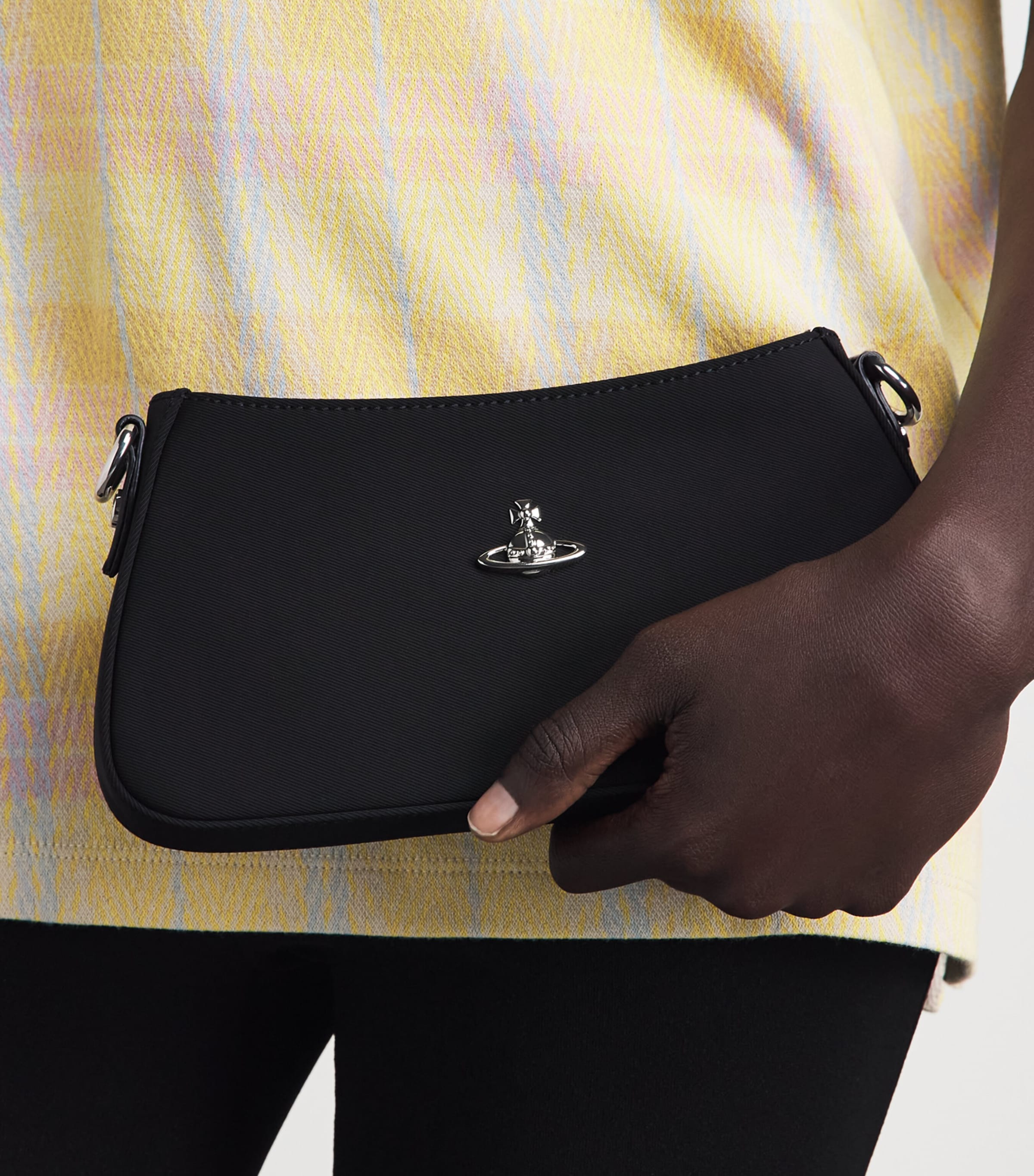 Vivienne Westwood Tasha Shoulder Bag Black Image 4