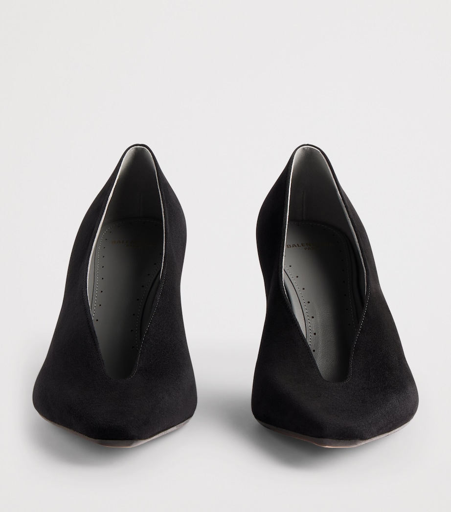 Balenciaga Suede Duchesse Pumps 90 Image 2