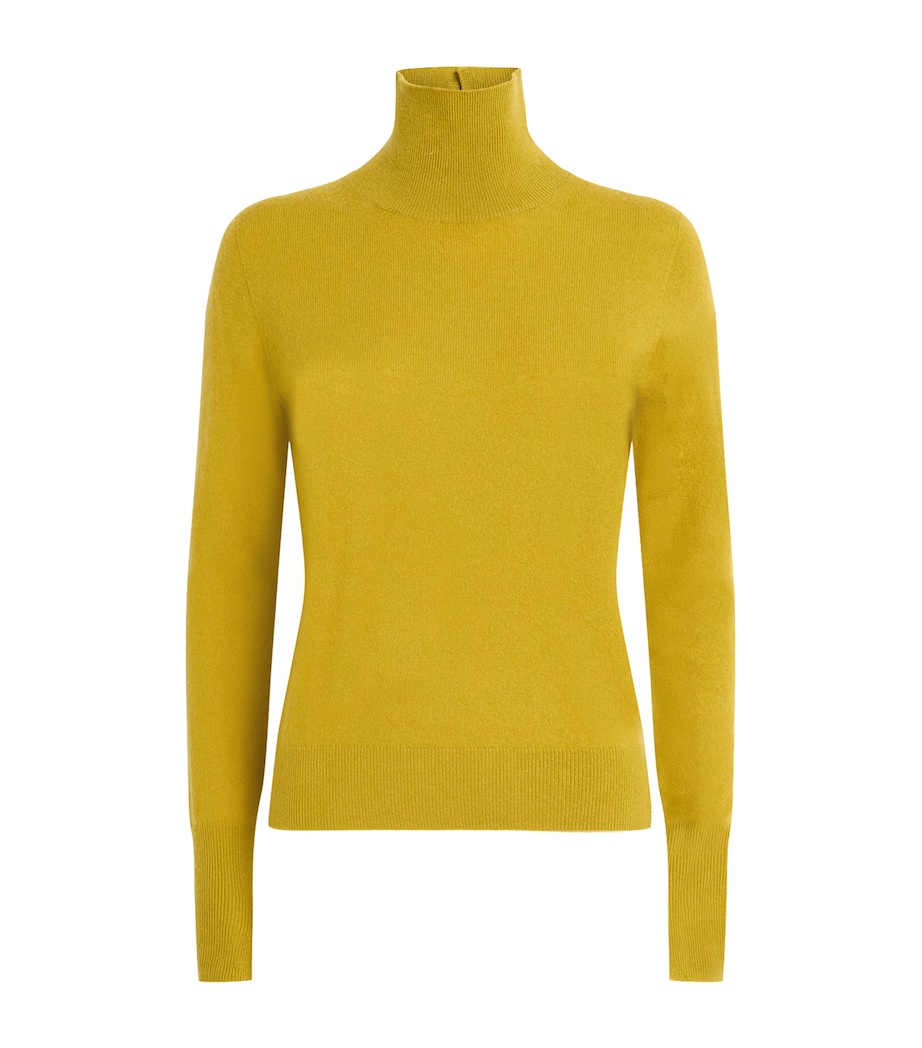 Cashmere Rollneck Sweater AMBER Image 1