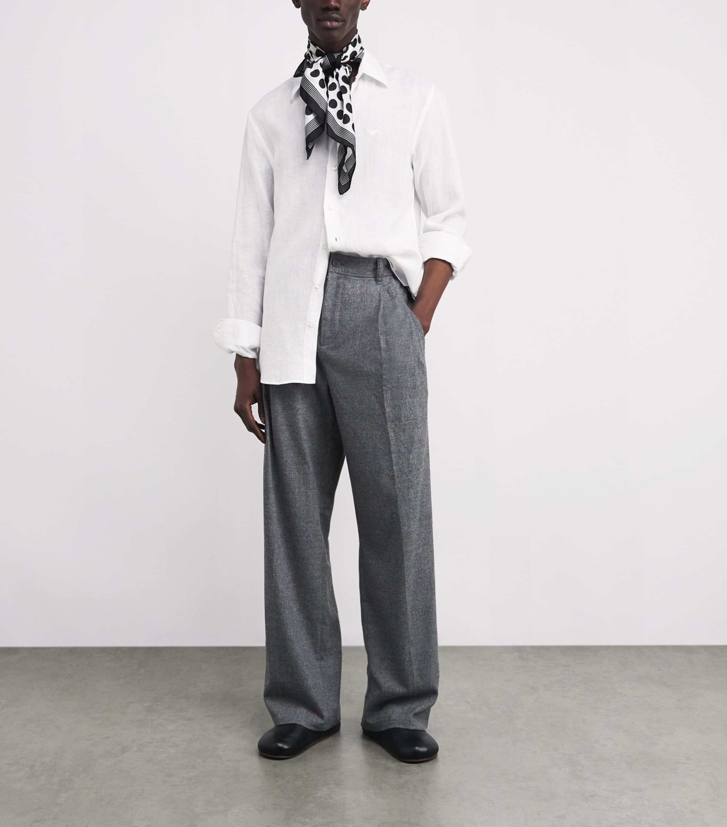 Linen Logo Shirt 100 Image 2