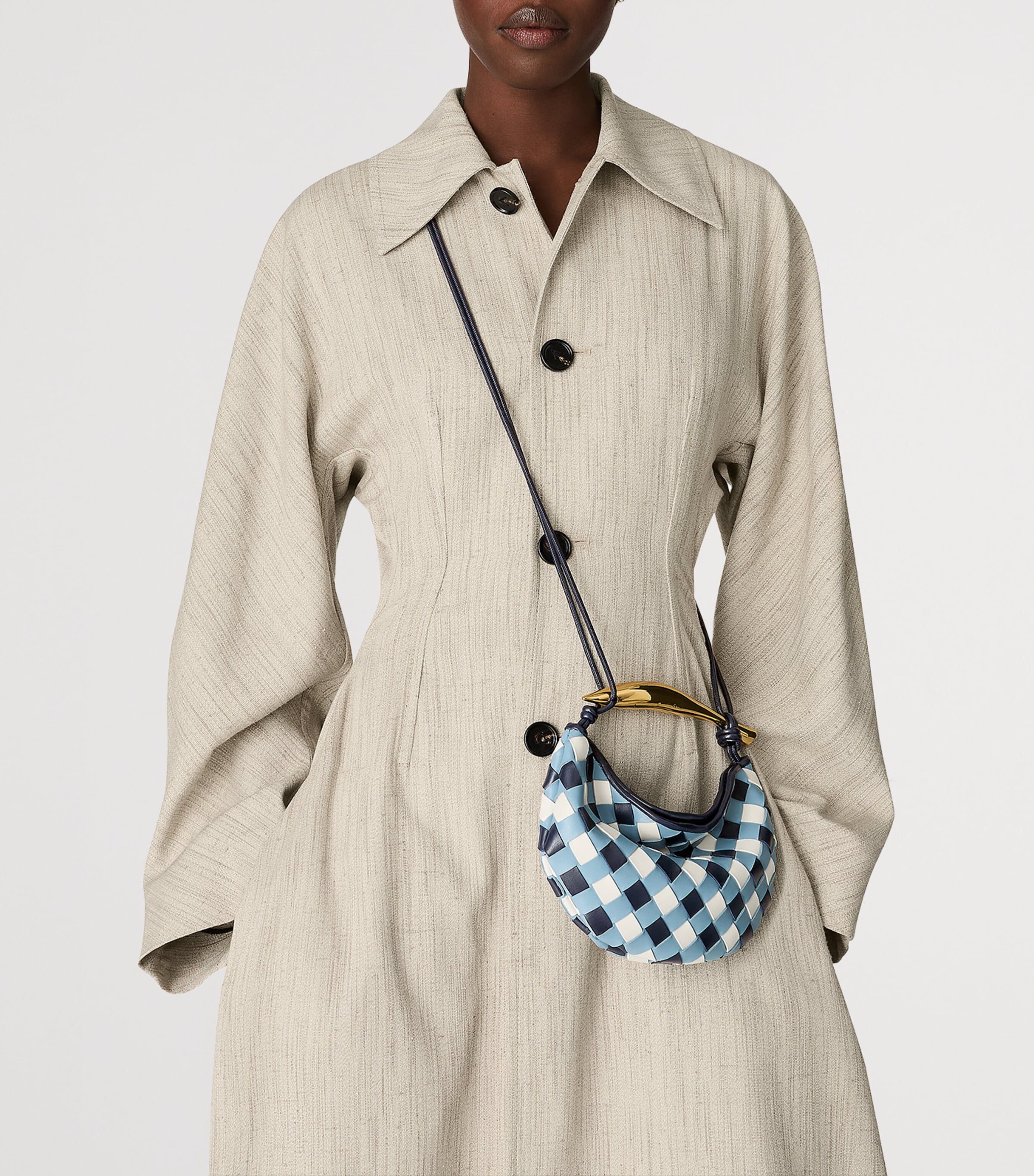 Baby Lambskin Sardine Cross-Body Bag 4154 Image 2