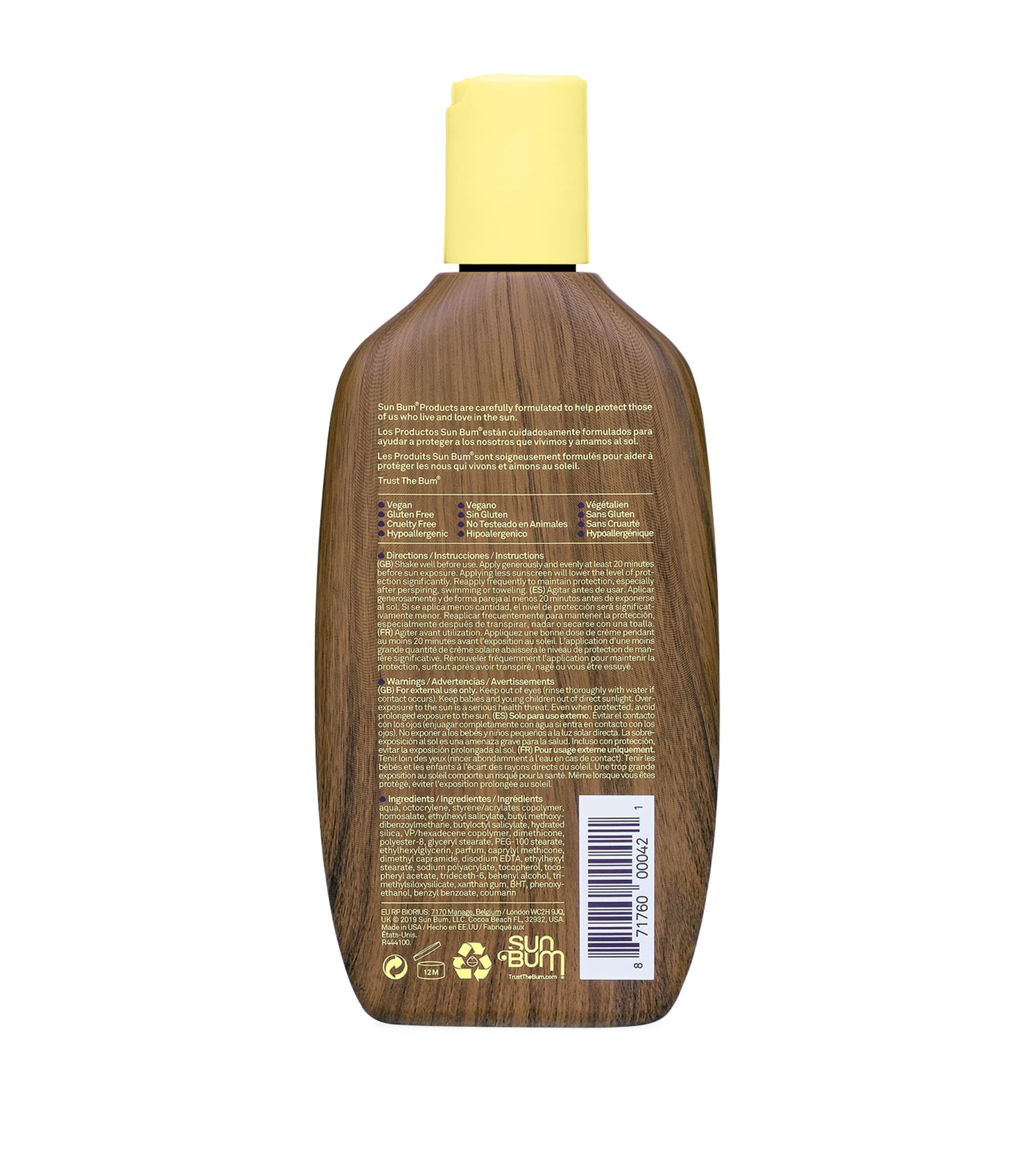 Sun Bum Original Lotion SPF 30 (237ml) Image 2