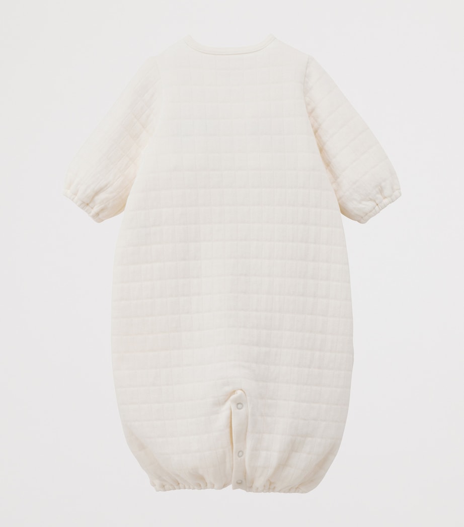 Miki House Animal Embroidered Playsuit (1 Month) Image 2