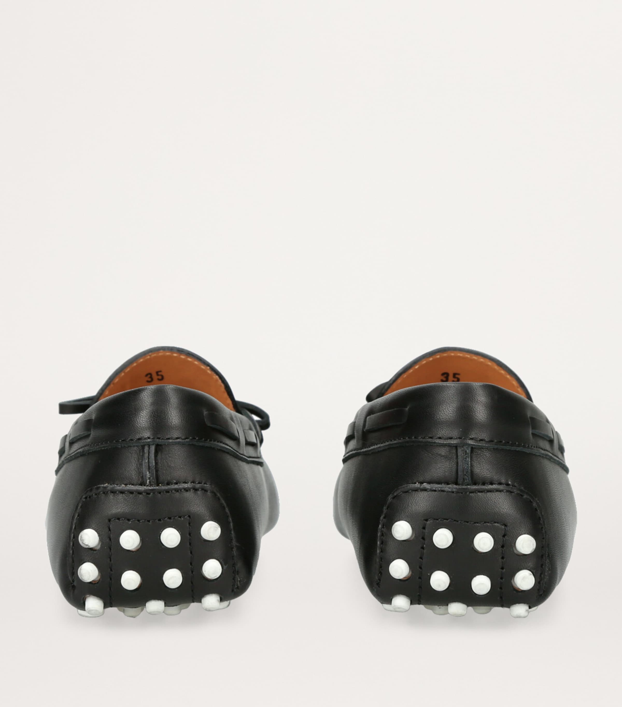 Leather Gommini Loafers BLACK Image 2