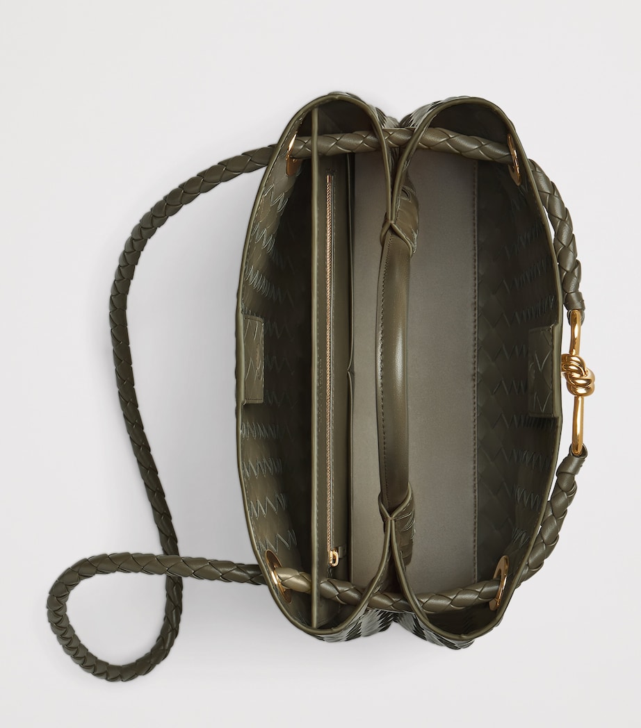 Medium Lambskin Andiamo Shoulder Bag 3231 Image 8