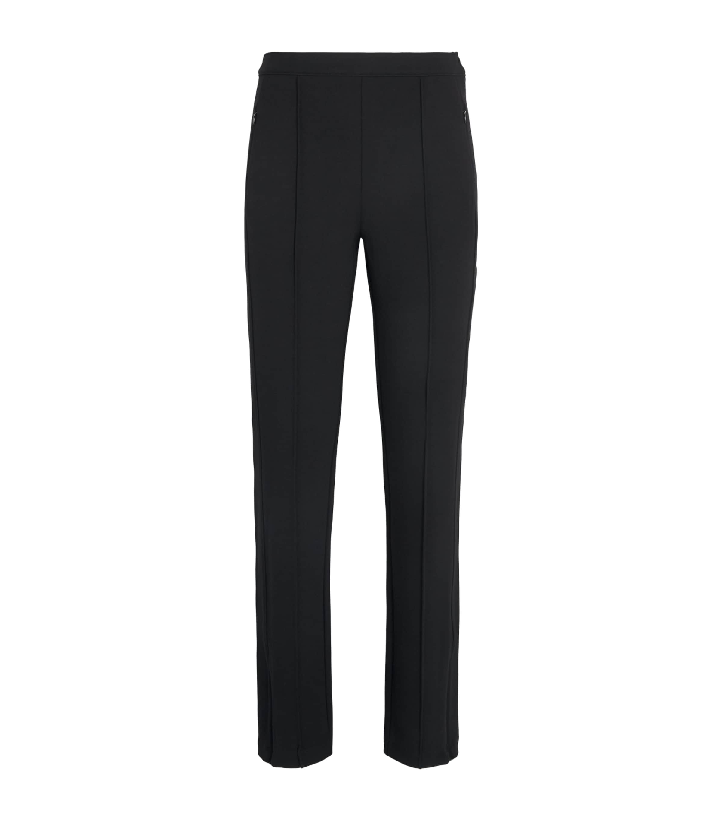 Me+em Zip-hem Slim Trousers In Black