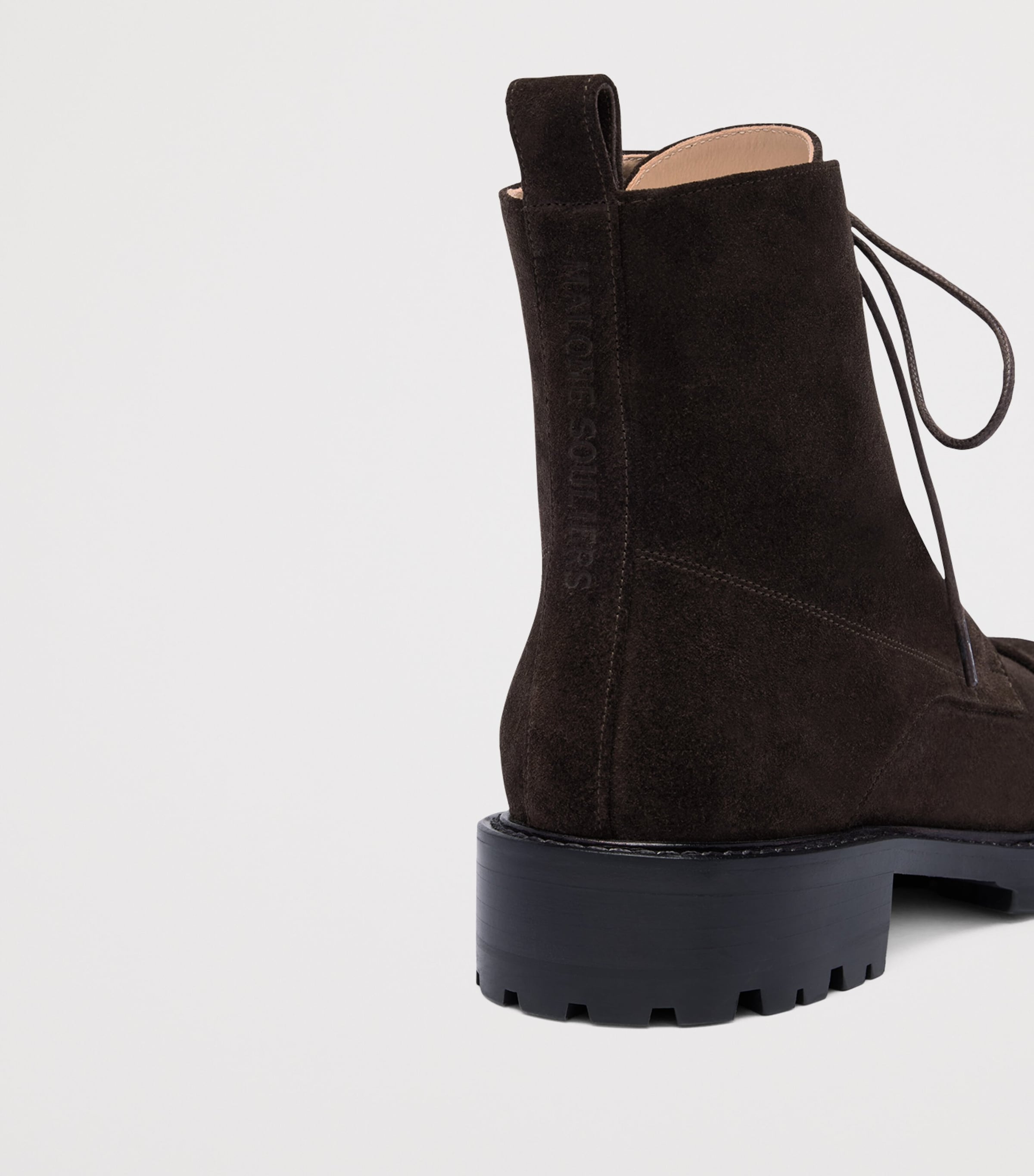 Suede Miller Ankle Boots EBONY Image 5