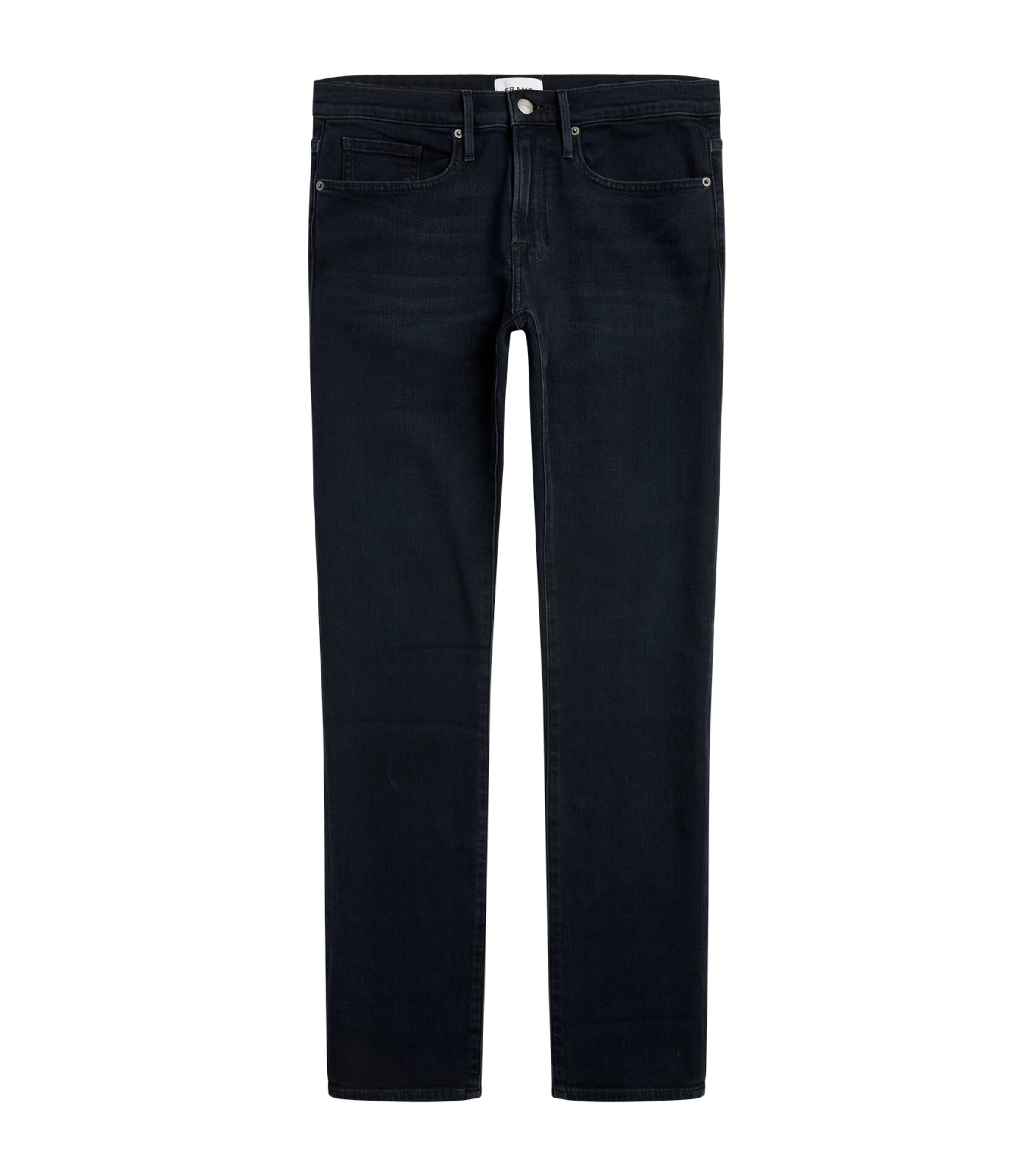 Frame L'homme Placid Slim Jeans In Black