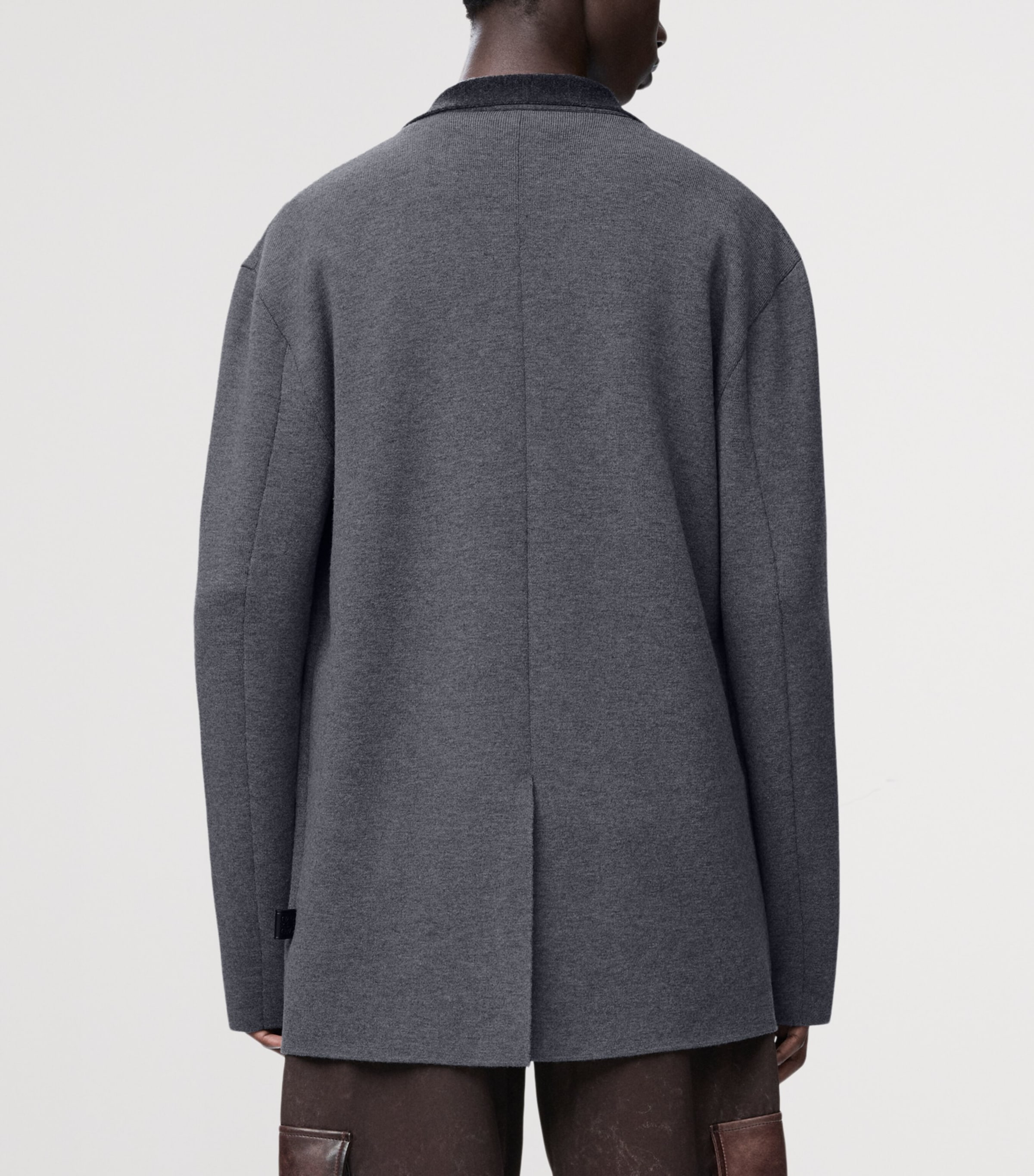 Wool Blazer GREY MELANGE Image 4