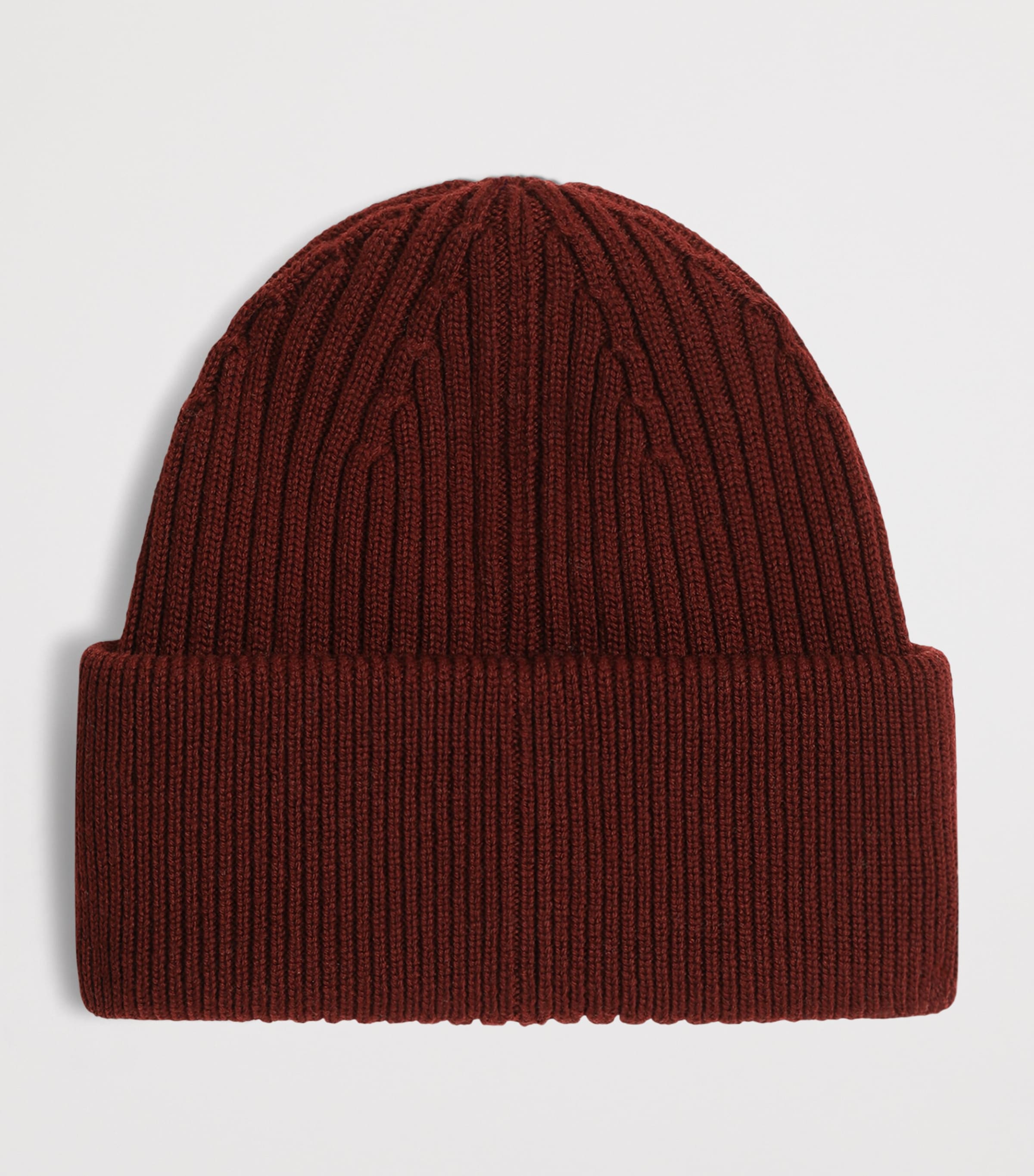 Dolce&Gabbana Virgin Wool DG Beanie Bordeaux Image 2