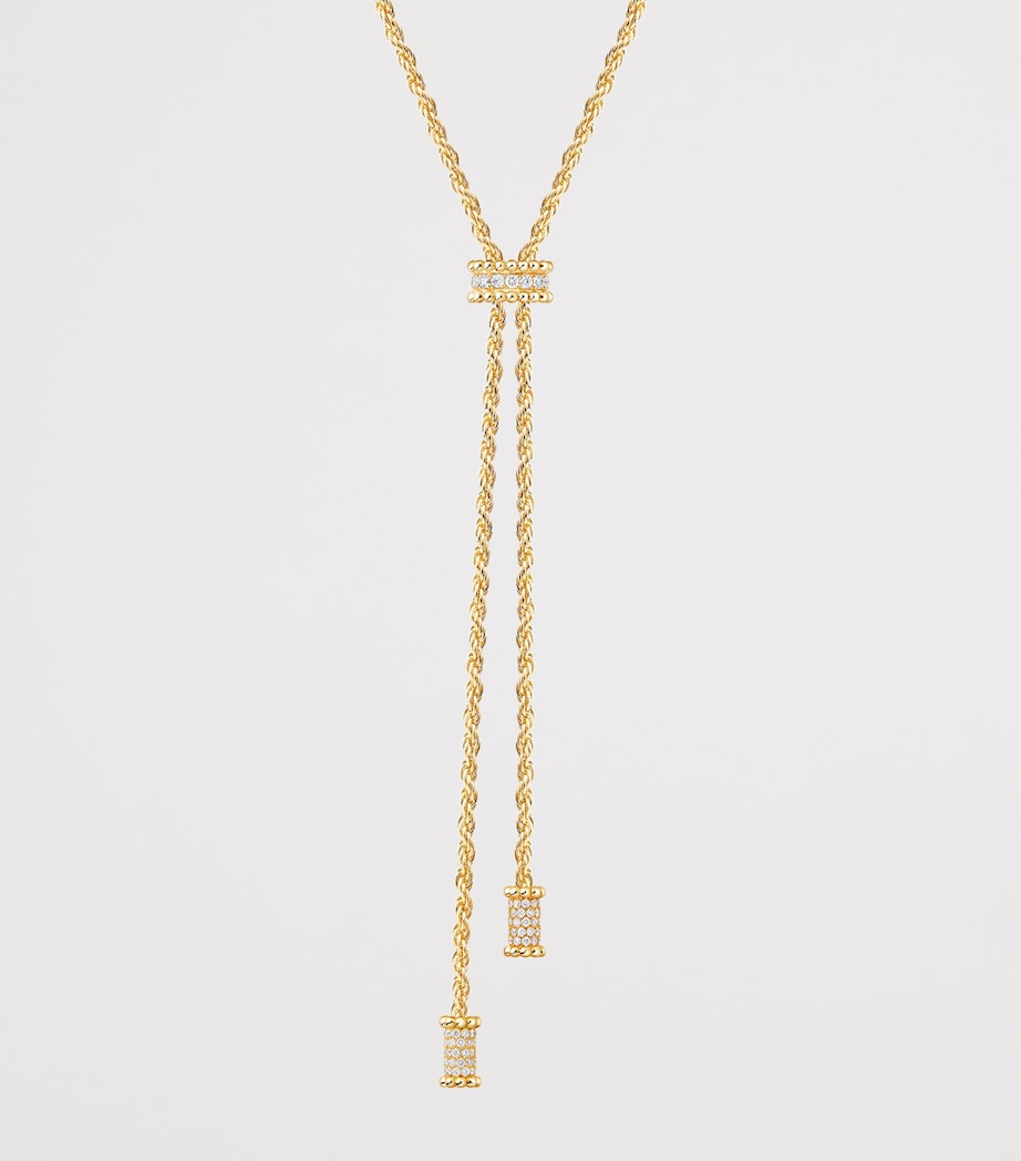 Boucheron XL Yellow Gold and Diamond Serpent Bohème Necklace Yellow Gold Image 4