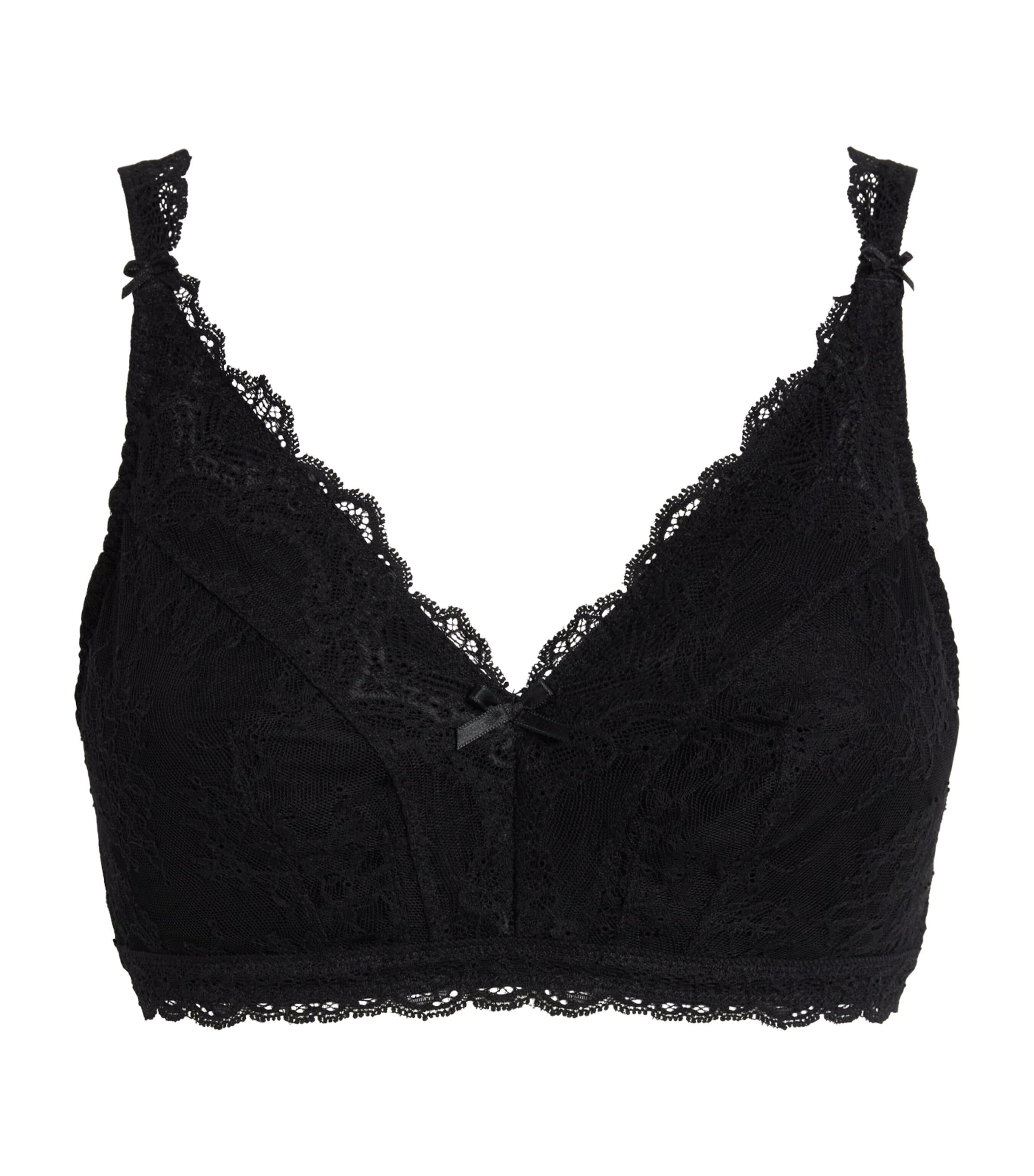 Aubade Womens Soft Post-Operative Full-Cup Bra Black Image 1