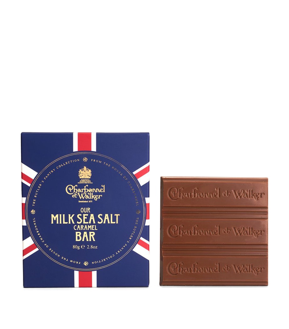 Union Jack Sea Salt Milk Chocolate Butler Bar (80g) NO COLOUR Image 1