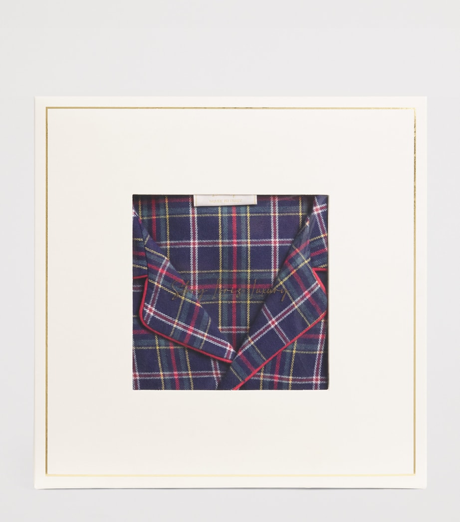 Cotton Tartan Pyjama Set (3-14 Years) 2 V.UNICA Image 3