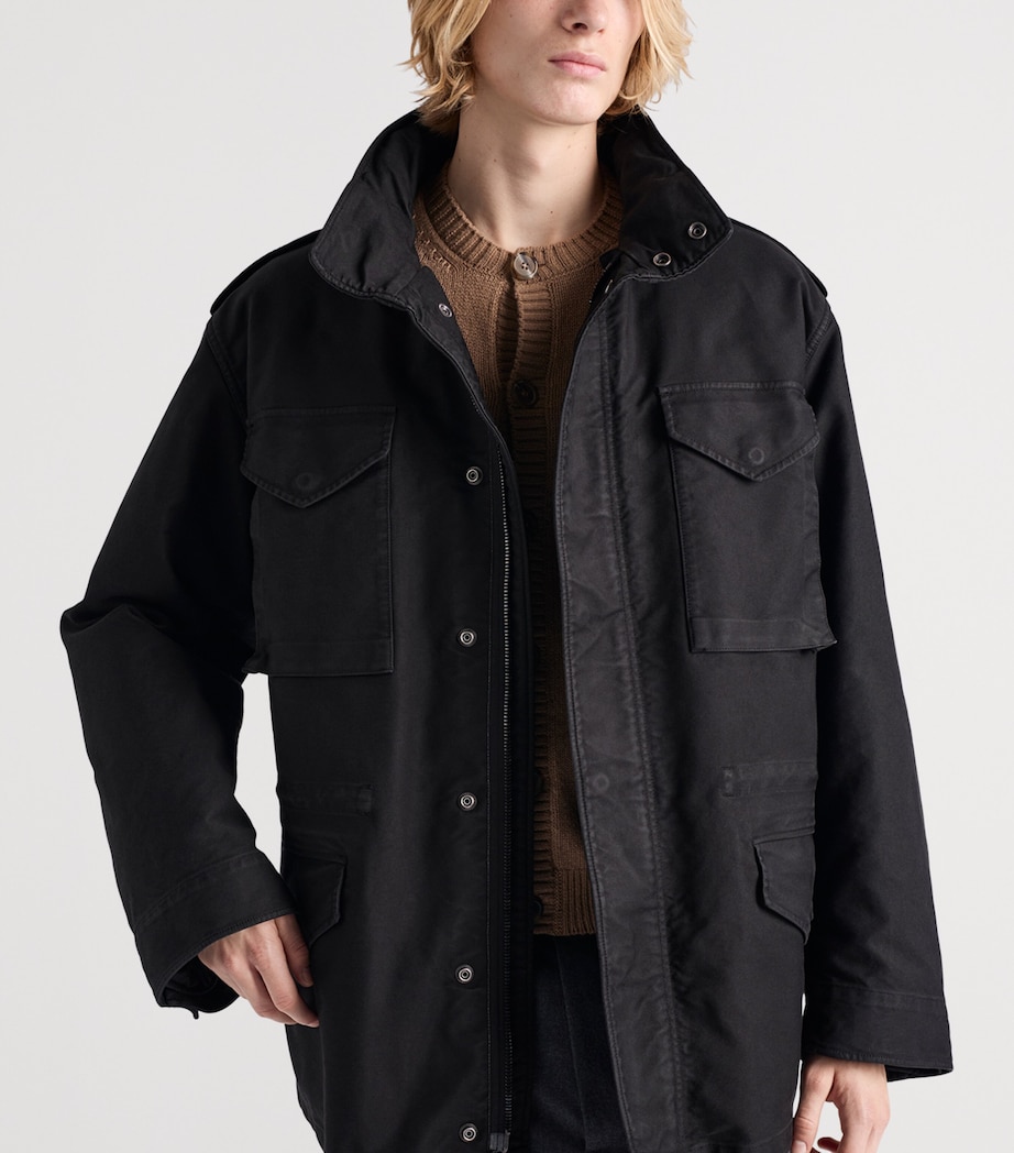 Midweight Cotton-Down Field Jacket F0002 Image 6