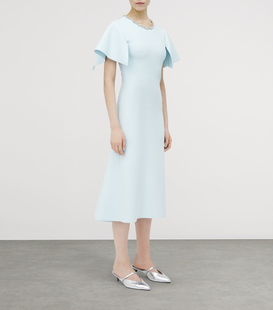 Crystal Stencil Midi Dress 4333 Image 3