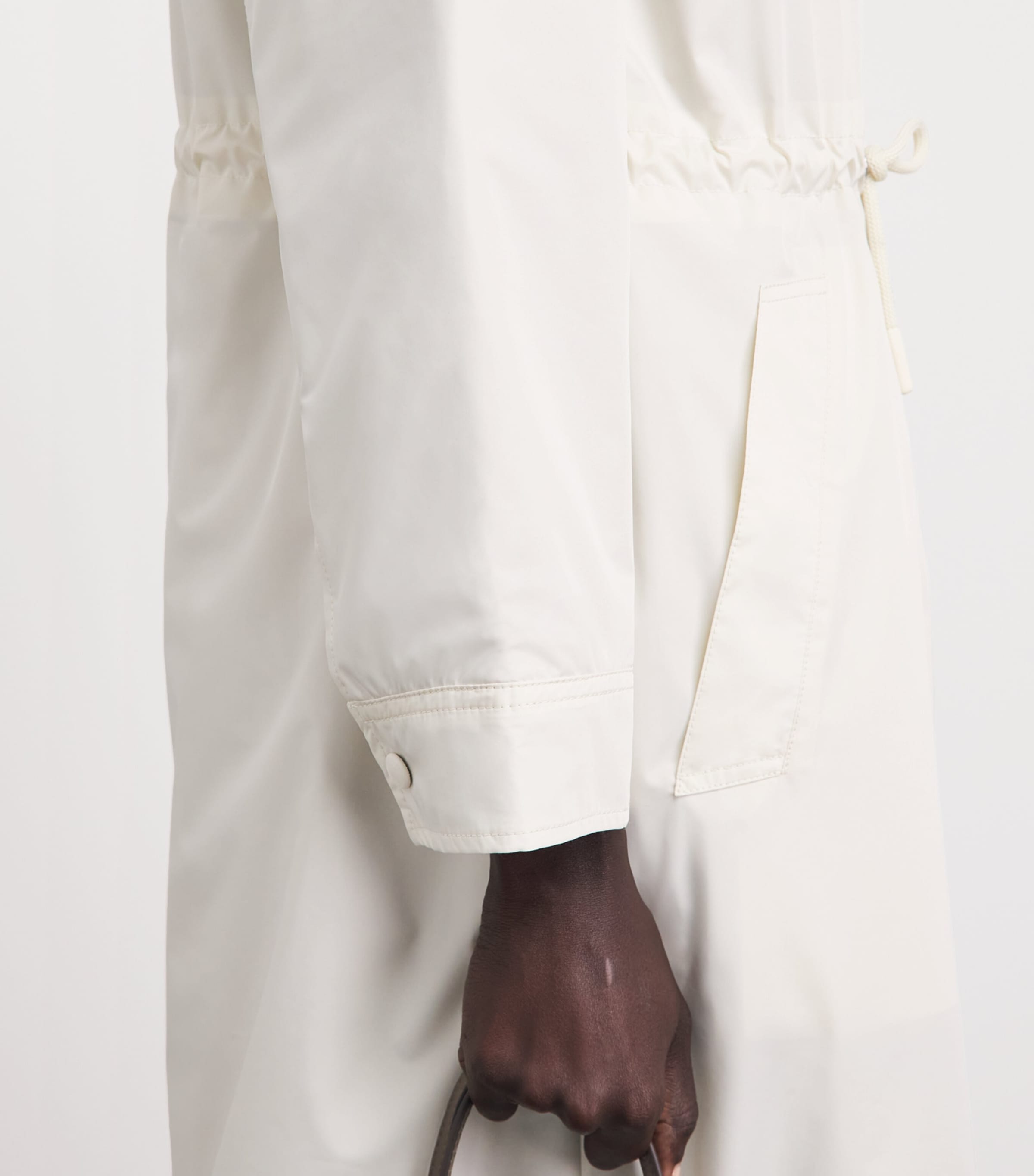 Yves Salomon Womens Reversible Waterproof Hooded Parka Image 3