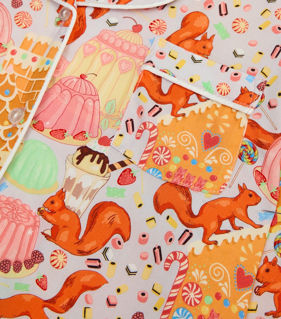 Sweet As Nut Pyjama Set (2-13 Years) PURPLE Image 2