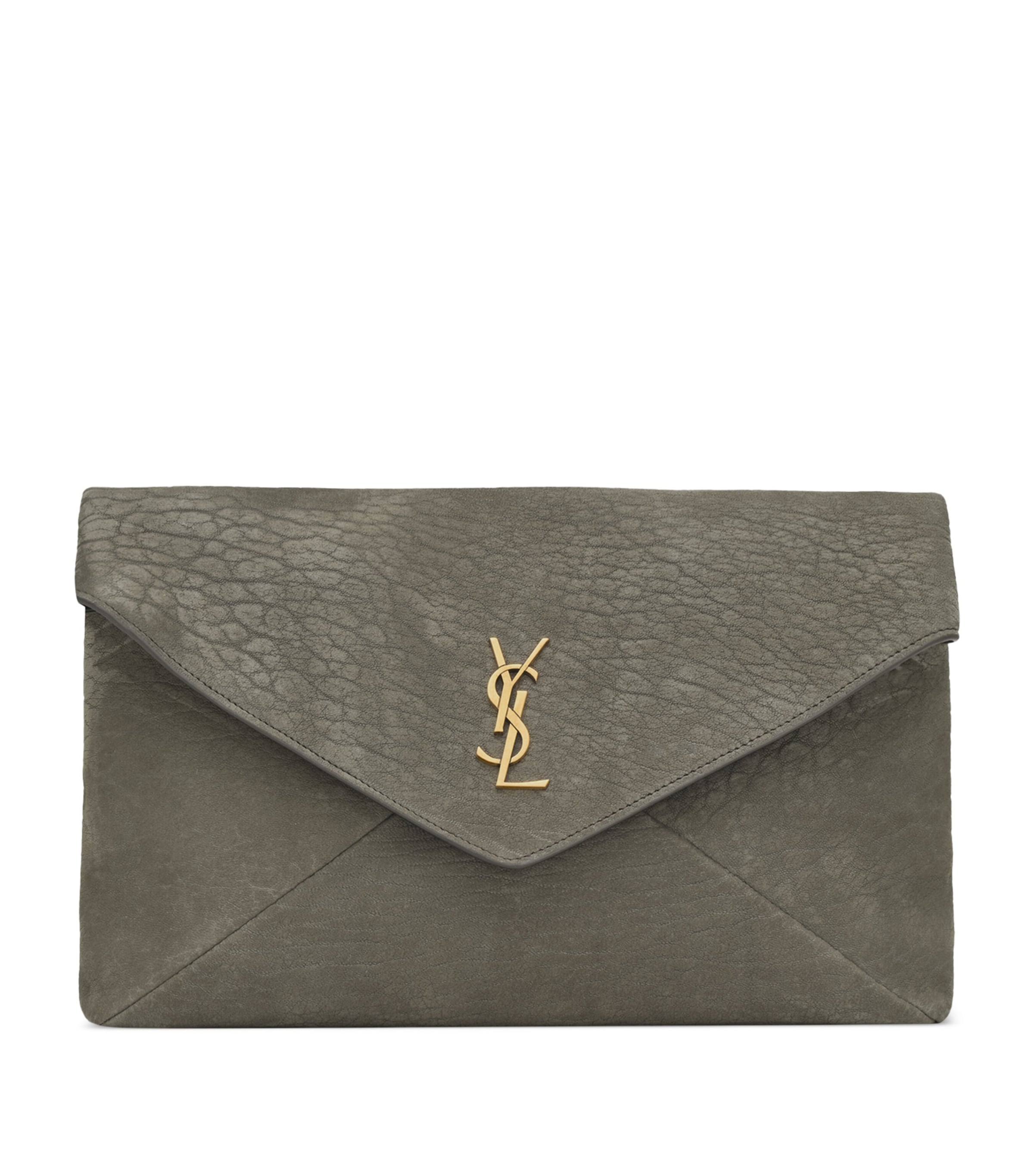 Saint Laurent Large Cassandre Envelope Pouch Image 1