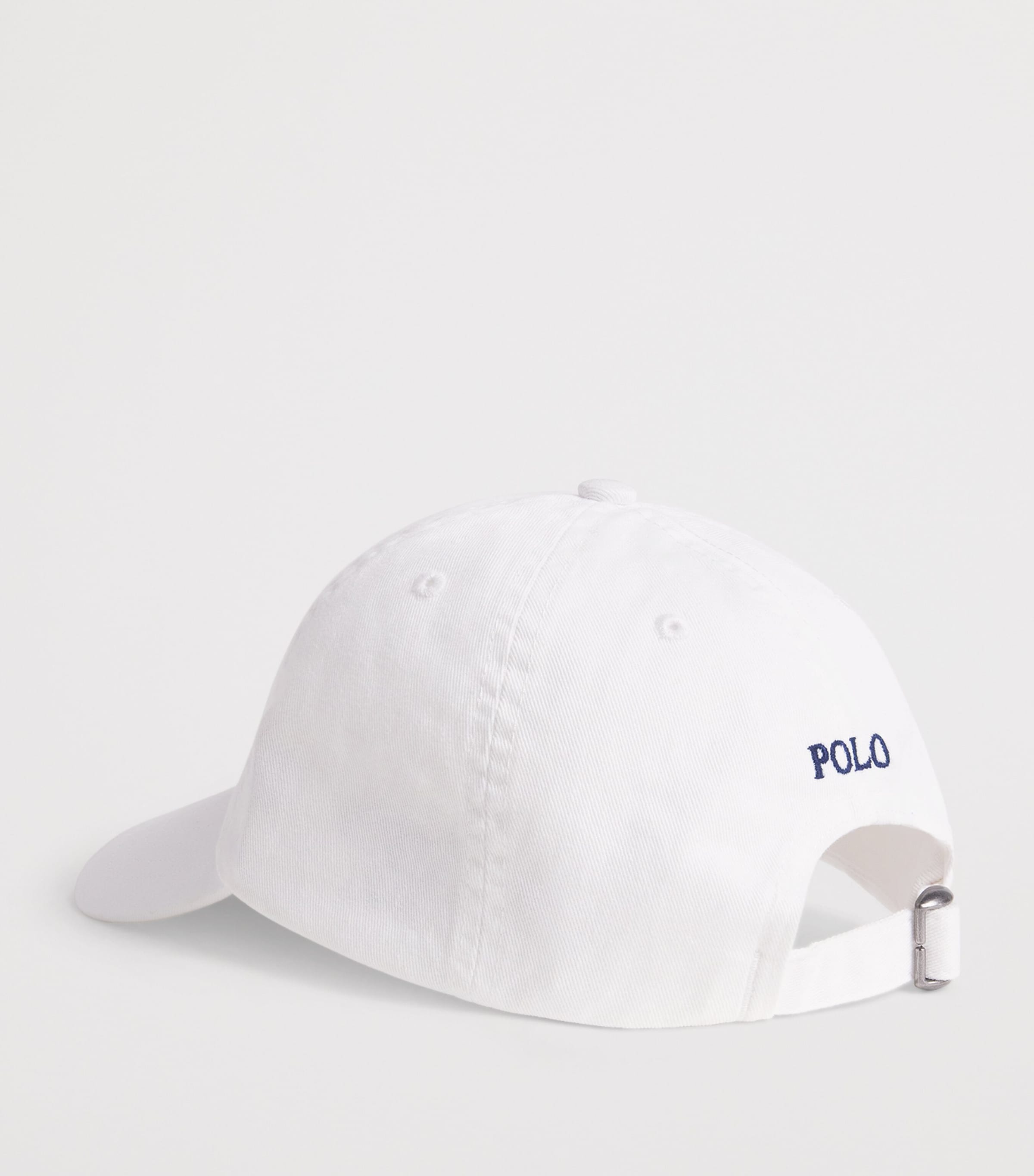 Ralph Lauren Kids Cotton Polo Pony Baseball Cap White Image 2