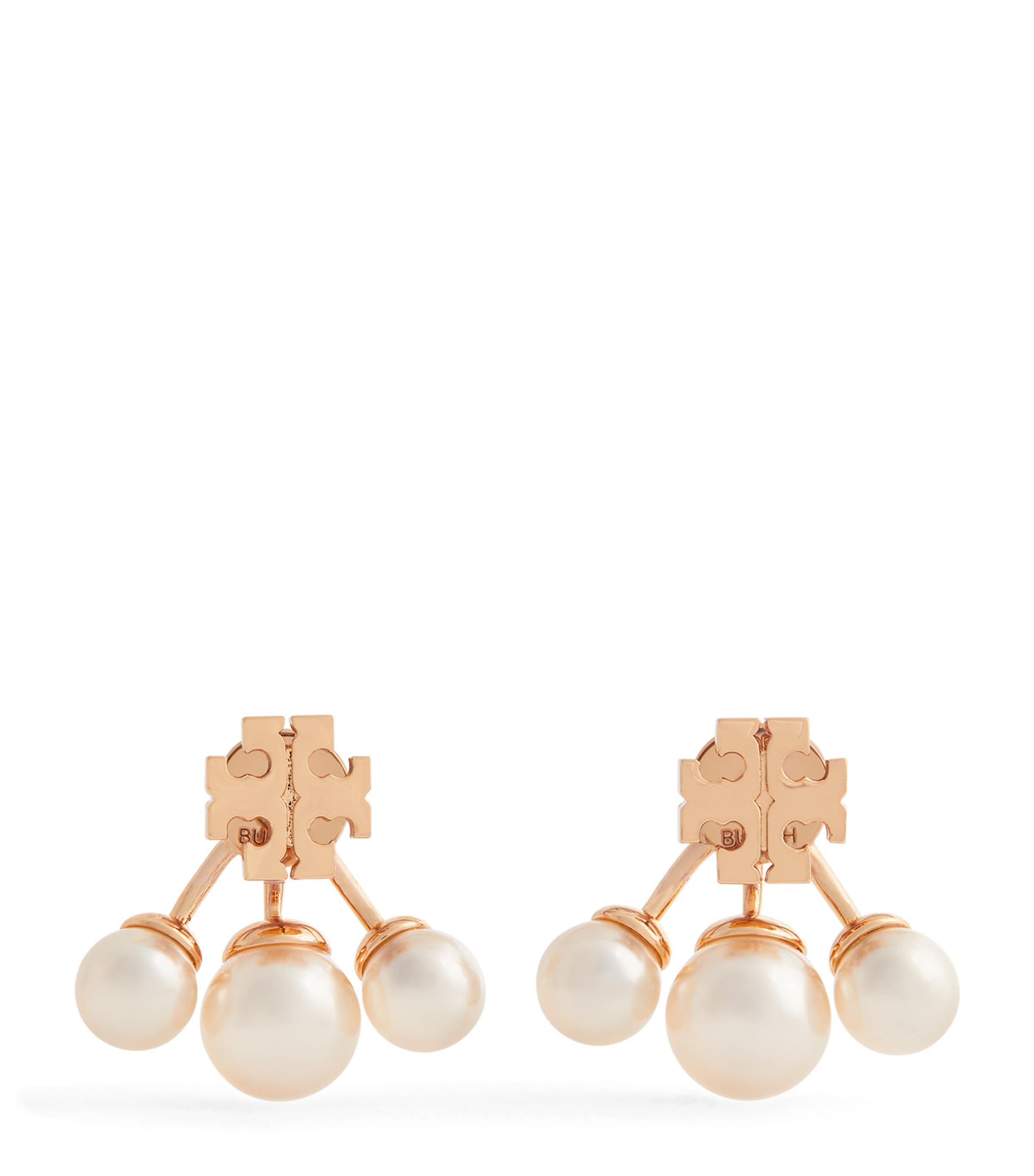 Tory Burch Gold-plated Faux-pearl Earrings