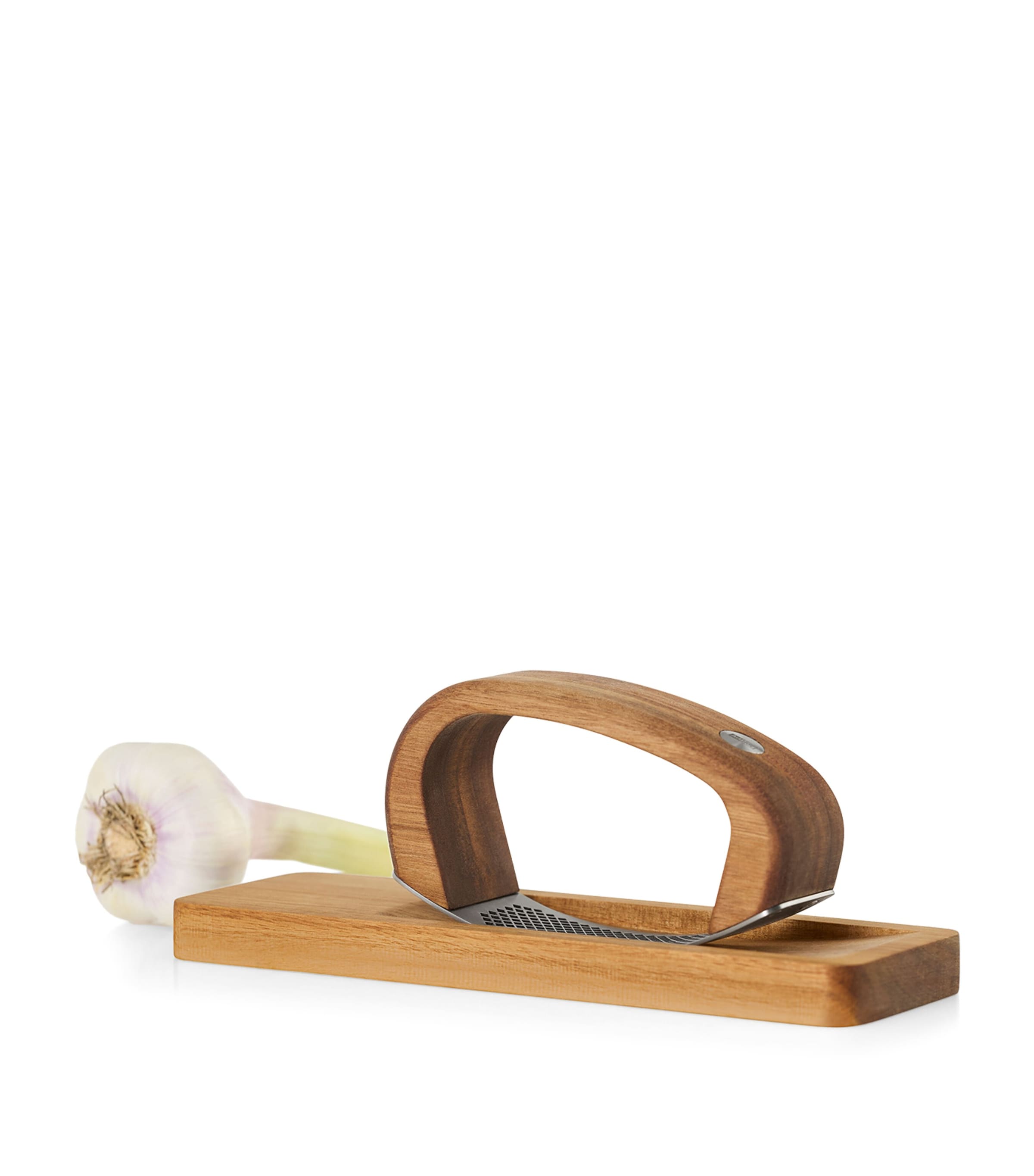 Cole & Mason Roccaalio Garlic Press And Board