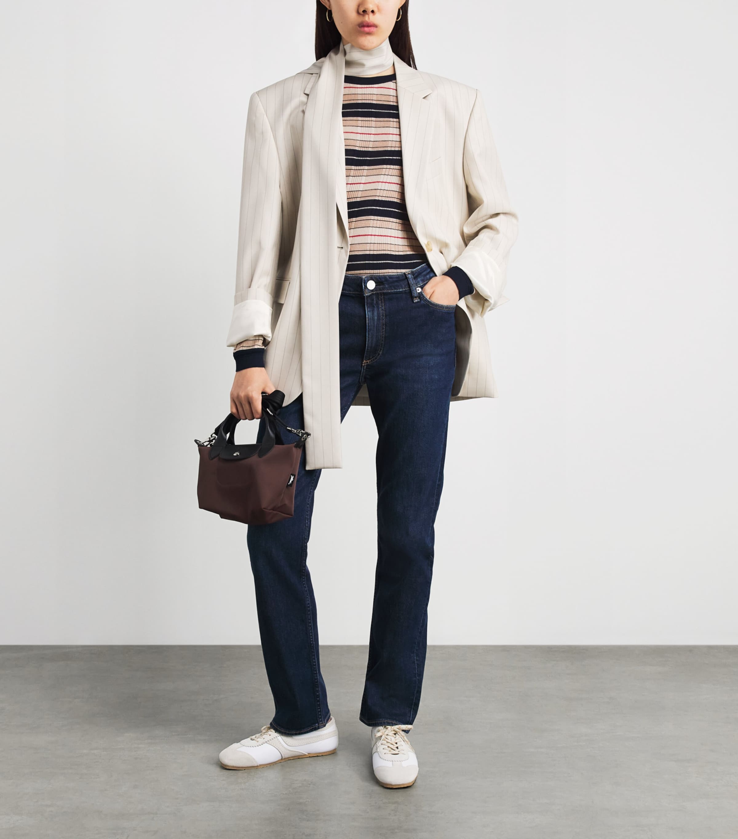 Rag & Bone Womens Crew-Neck Teresa Sweater Nvymt Image 2