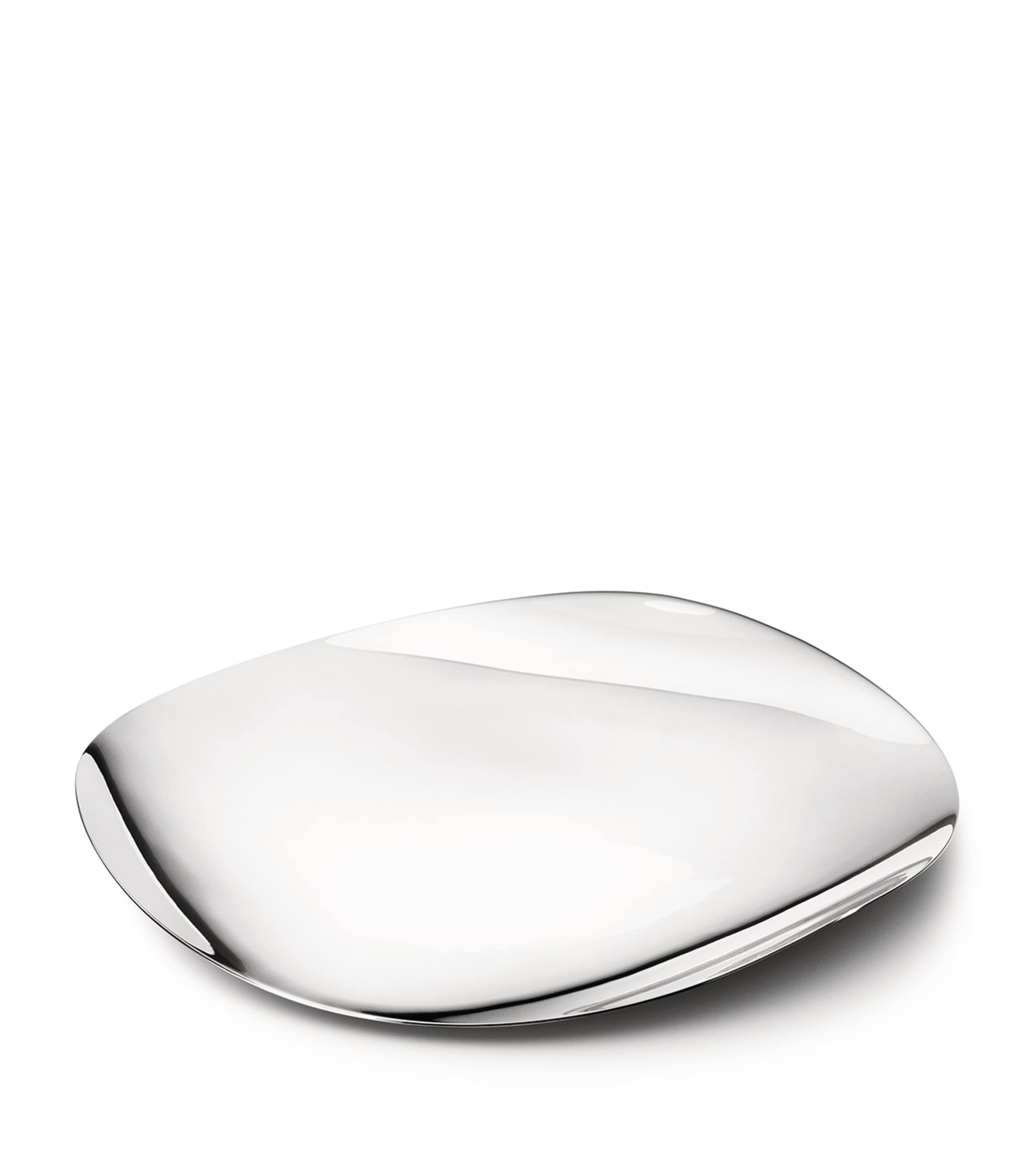 Georg Jensen Cobra Serving Platter In Silver