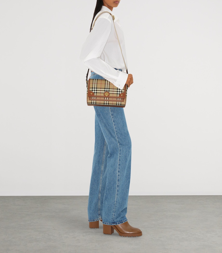 Check Note Cross-Body Bag BRIAR BROWN Image 3