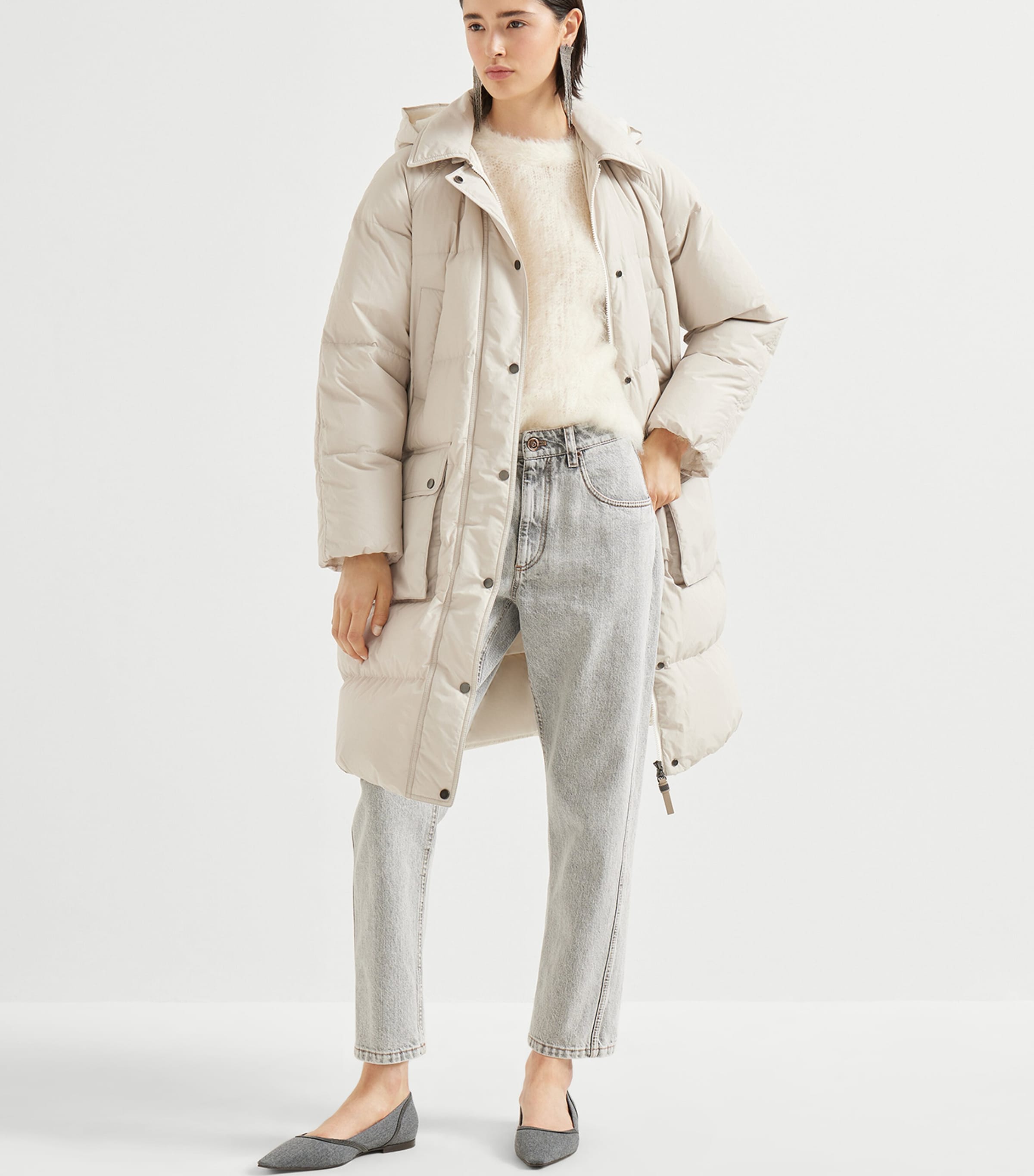 Quilted Padded Jacket C7958 Image 6