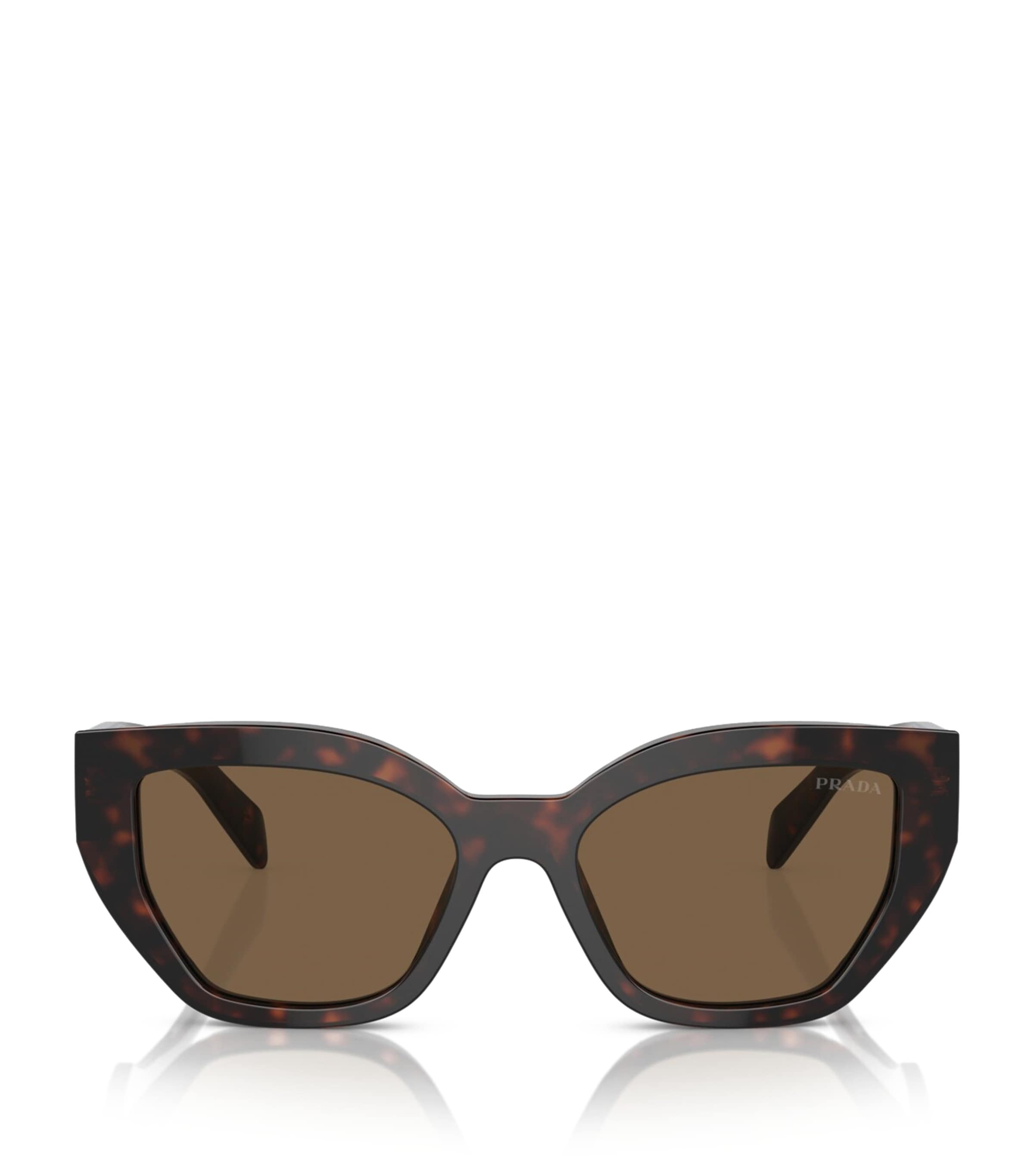 Prada Tortoiseshell Geometric Sunglasses Image 1